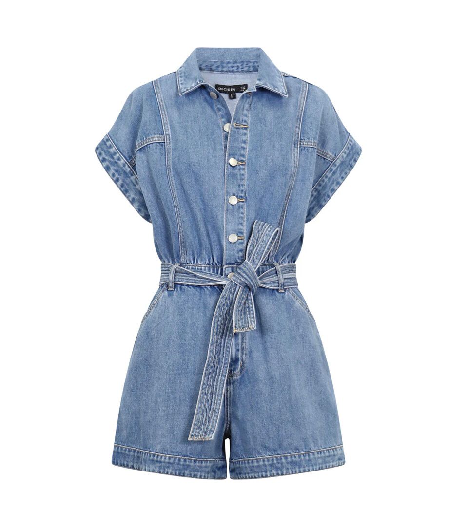 Decjuba Denim Playsuit - 10