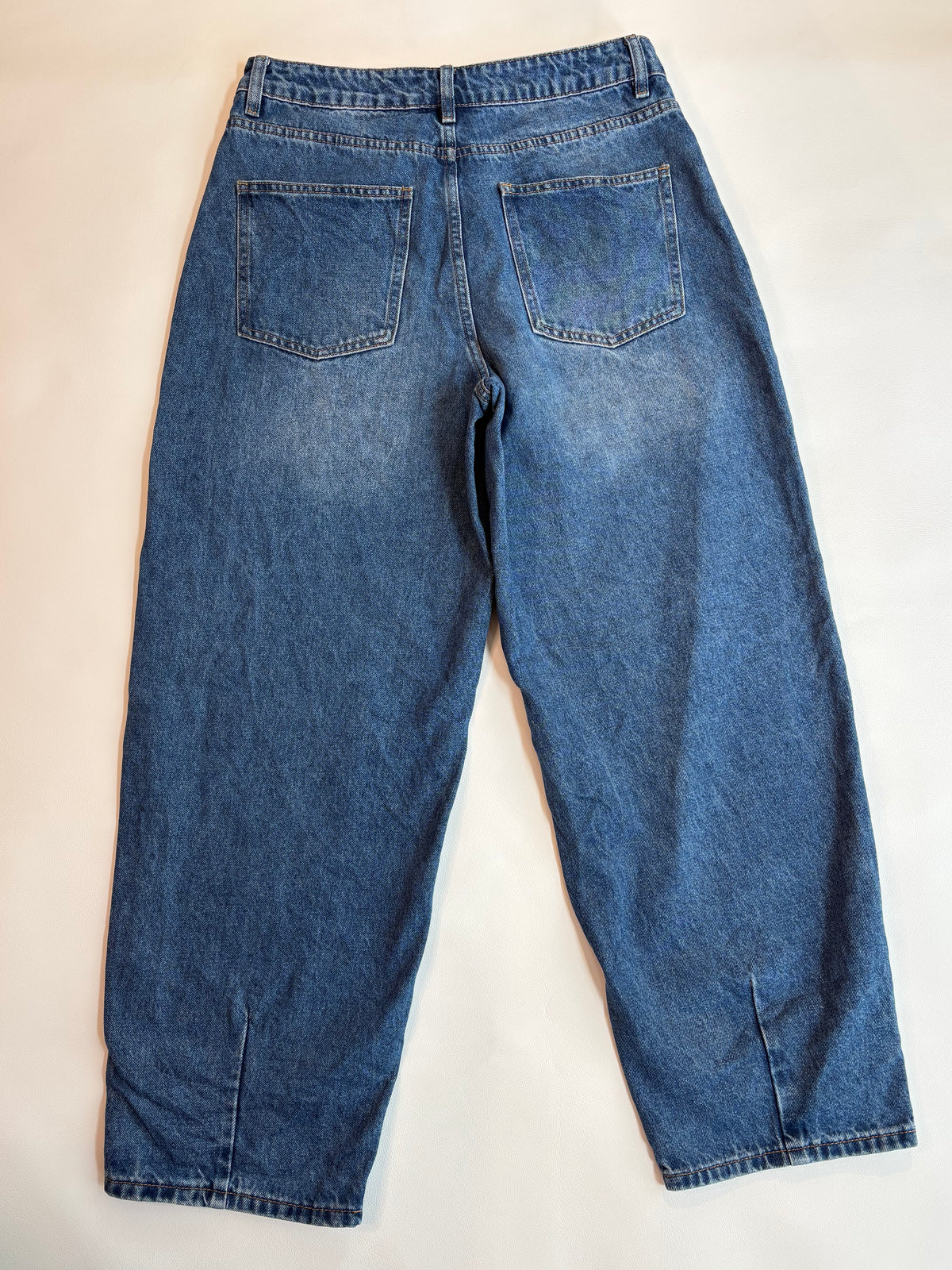 Re : Union Label Berlin Signature Blue Mid Barrel Leg Jean - 12
