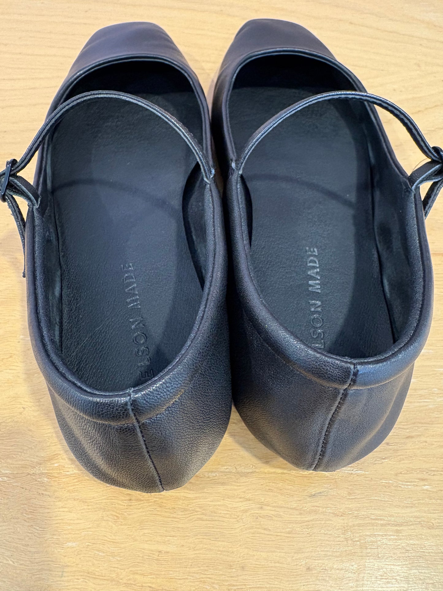 Nelson Made - Phoebe Flat, Black - 40