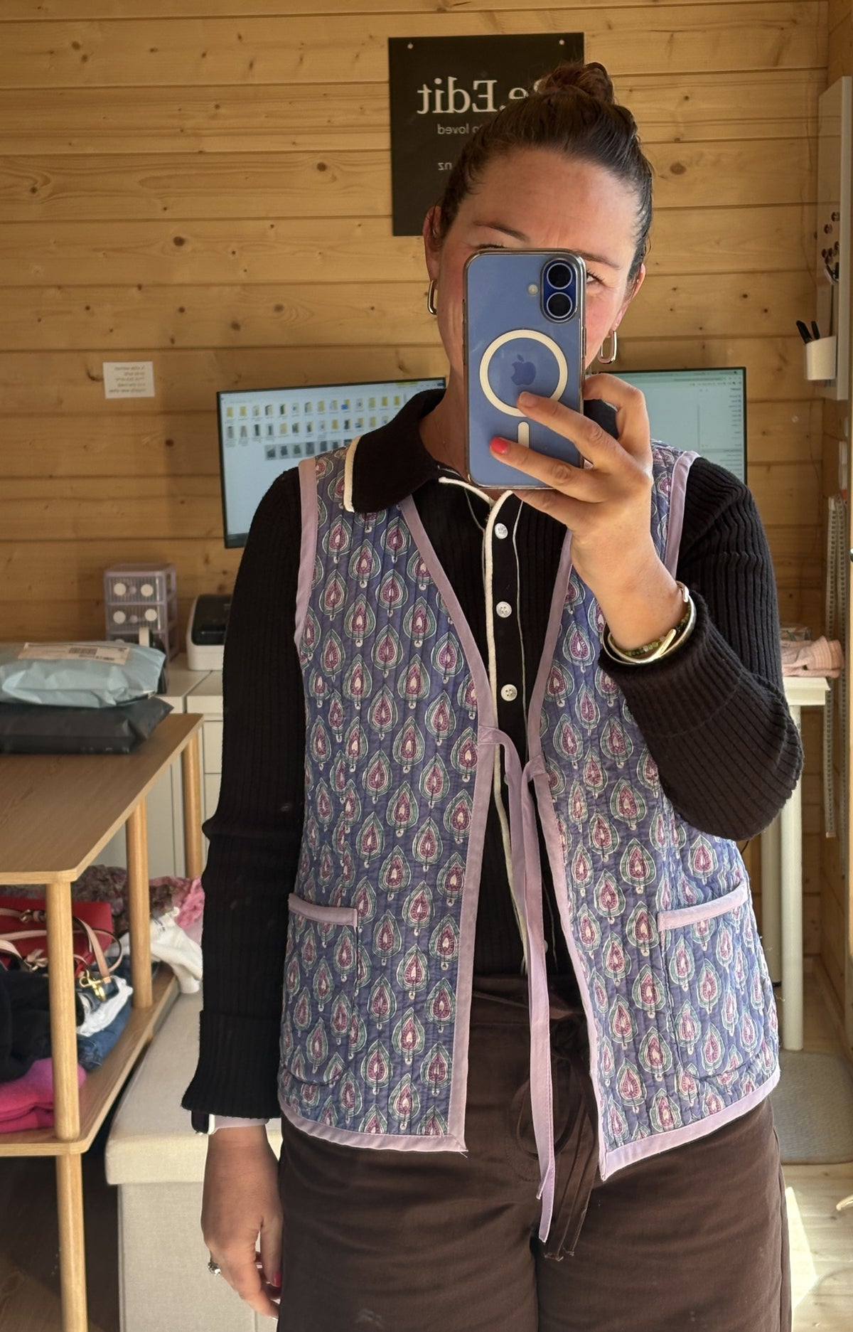 Handmade Reversible Vest - 10