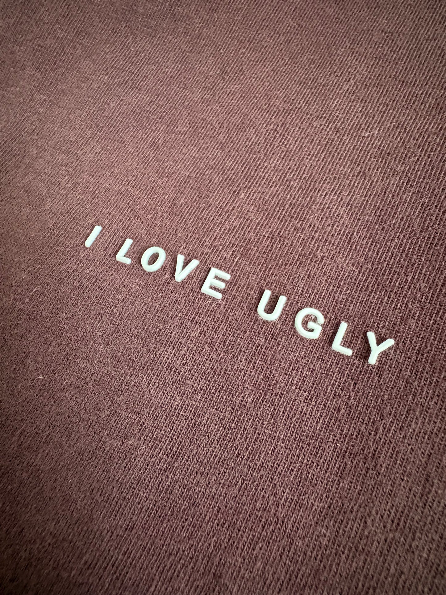 Men's - I love Ugly Tee - M