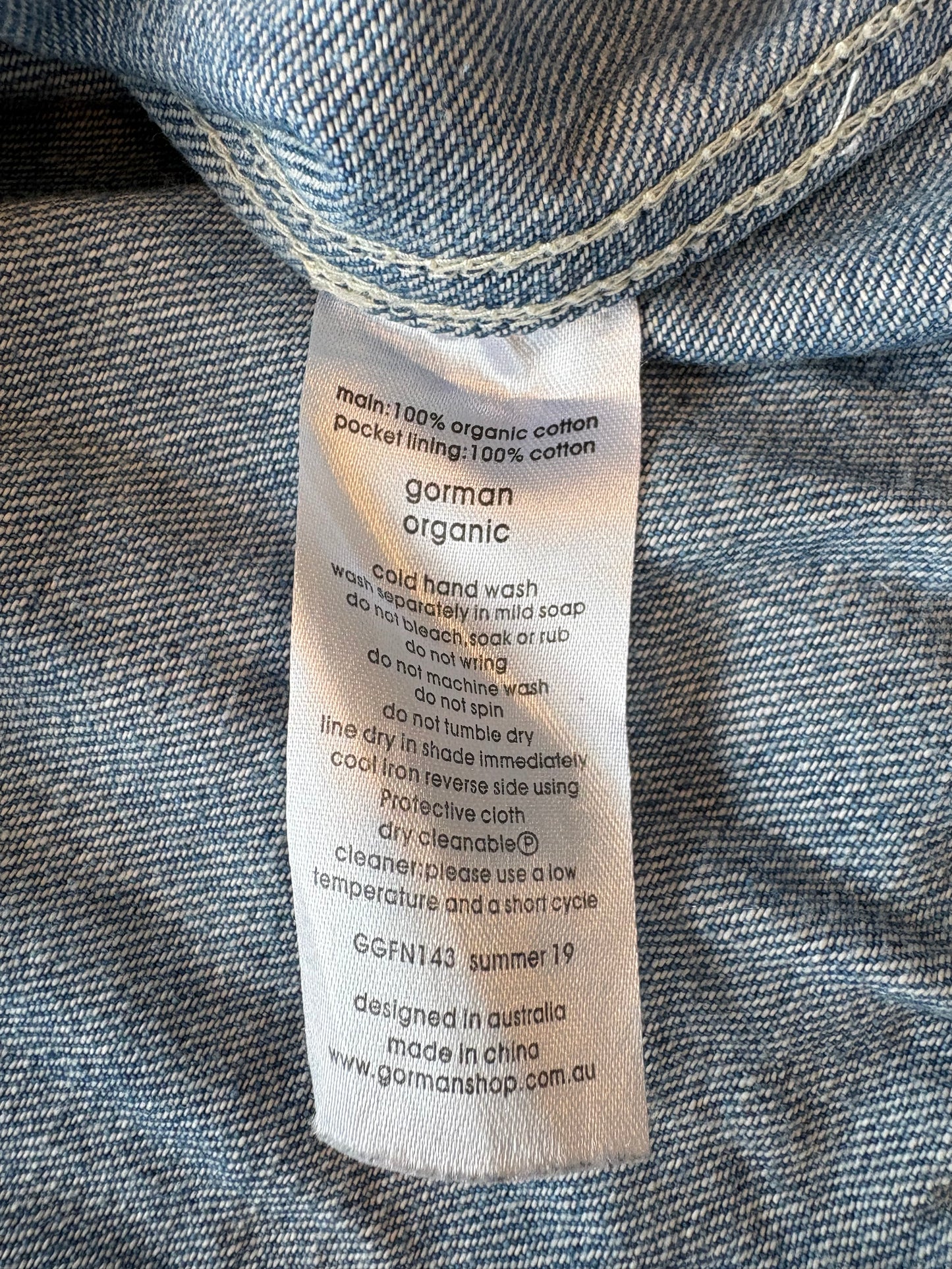 Gorman Denim Jacket - 10
