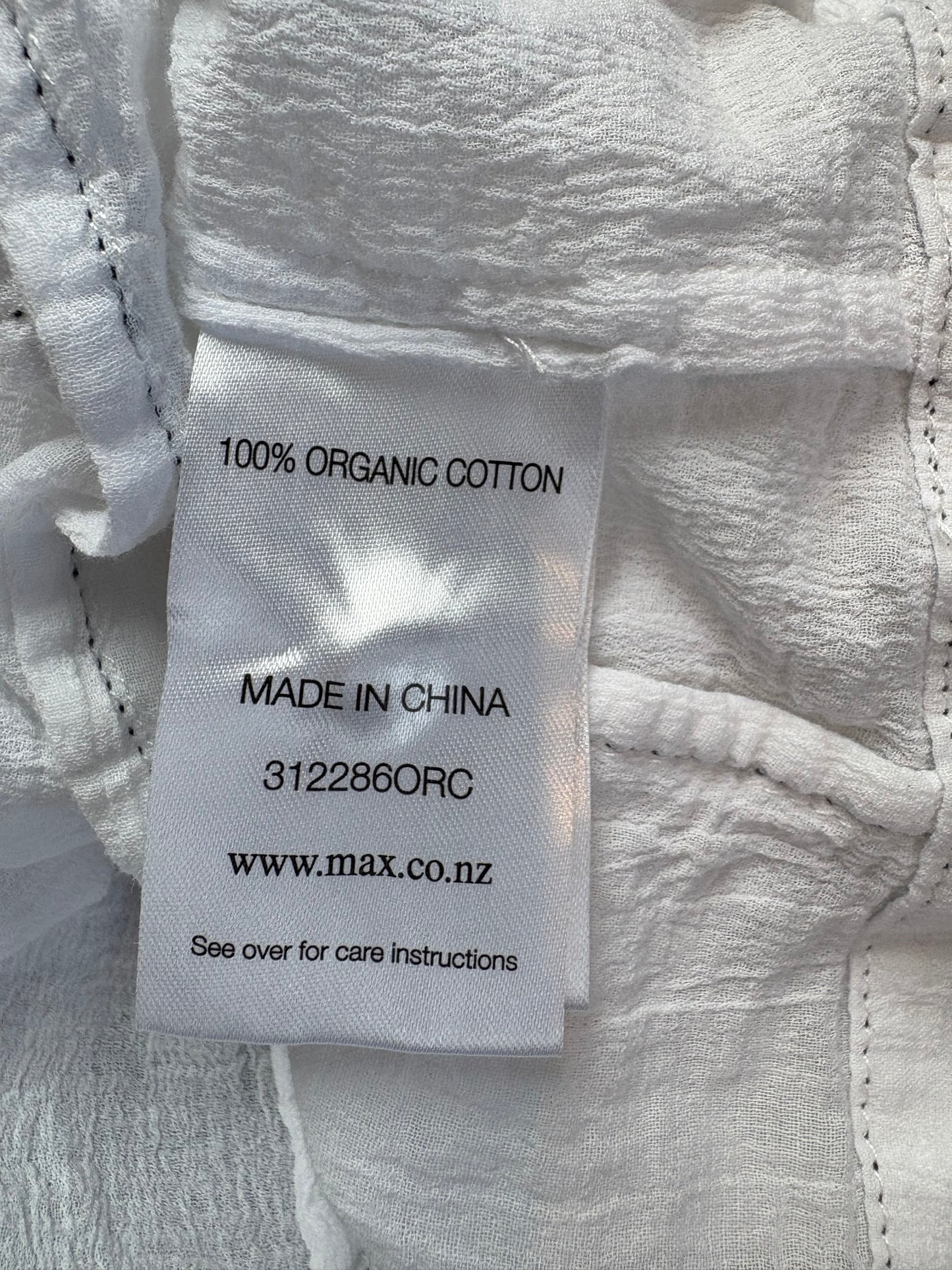 Max Elsie Stitch Detail Shell Top - 18