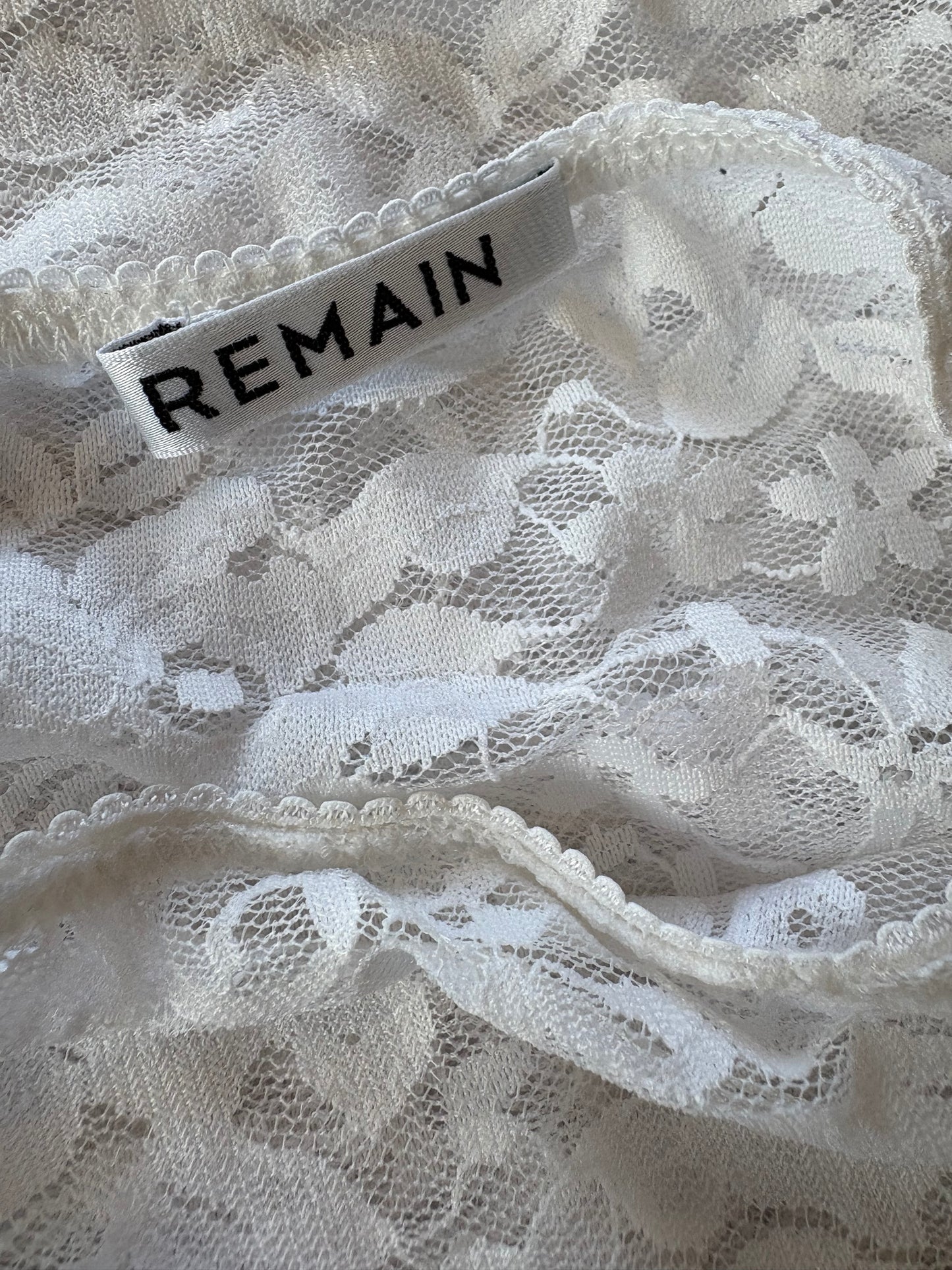Remain Willa Lace Top - Ivory - 10