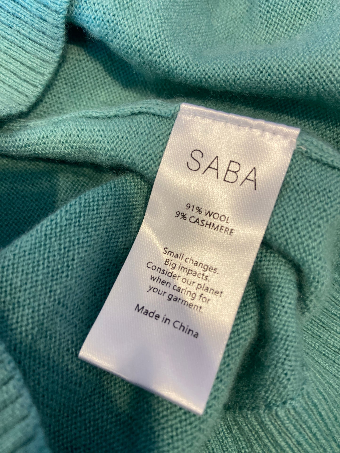 Saba Knit - 91% wool / 9% cashmere