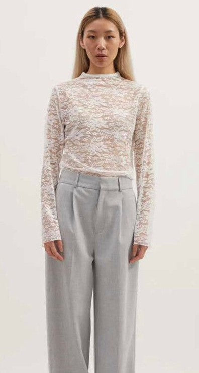 Remain Willa Lace Top - Ivory - 10