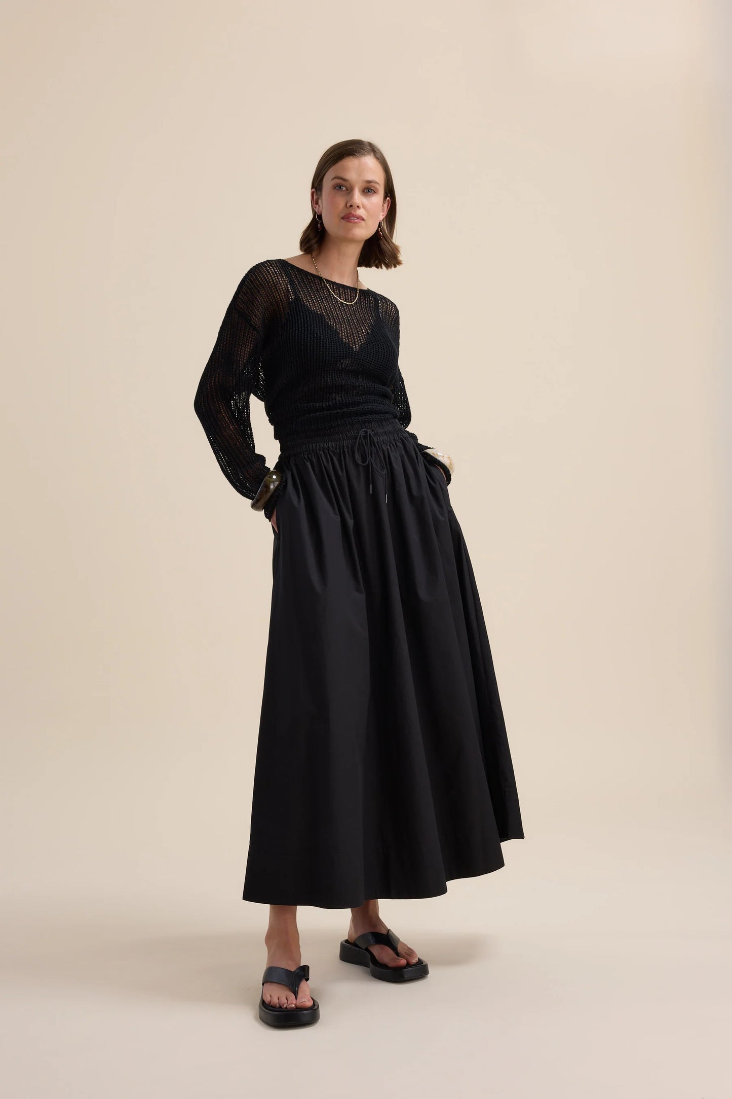Max - Everyday Poplin Skirt - XS (RRP - $149)