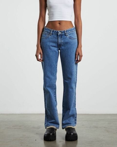 Abrand Jeans - 99 Low Straight - 28 / AU 10