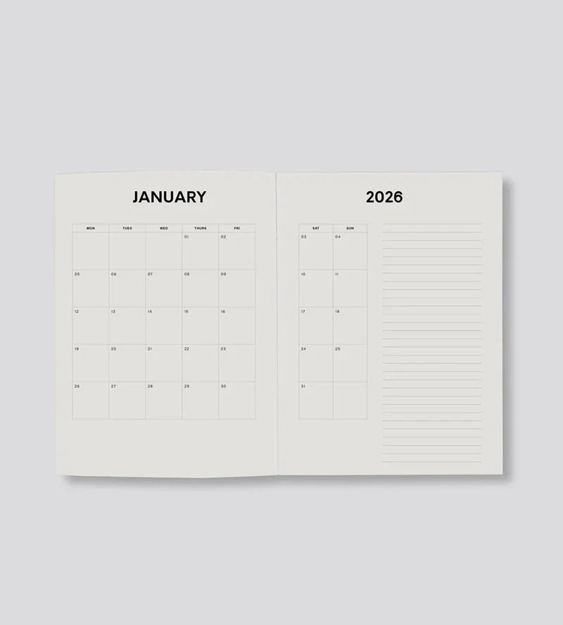 Father Rabbit x Juliette Hogan - Weekly Diary 2026 - Petal Parade (RRP $55)