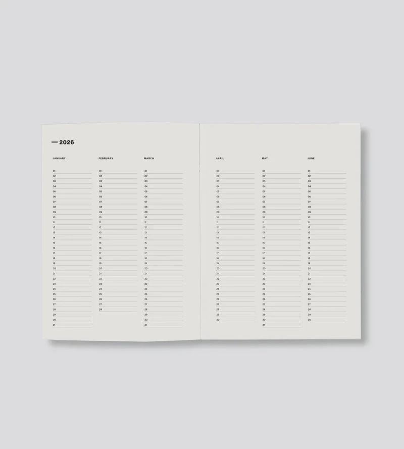 Father Rabbit x Juliette Hogan - Weekly Diary 2026 - Petal Parade (RRP $55)