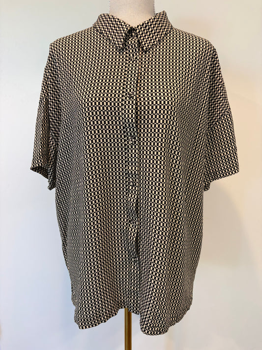 Marlow - Phase Shirt, Geo Print - XL