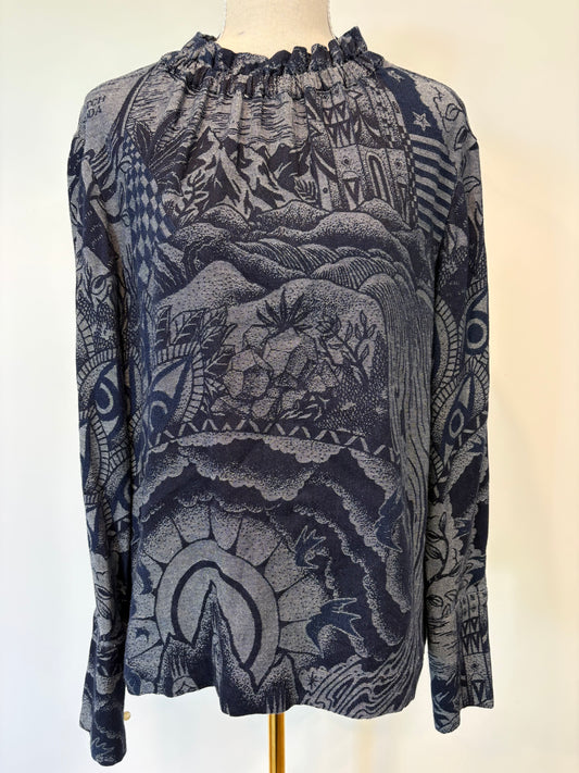 Scotch & Soda Jacquard Top