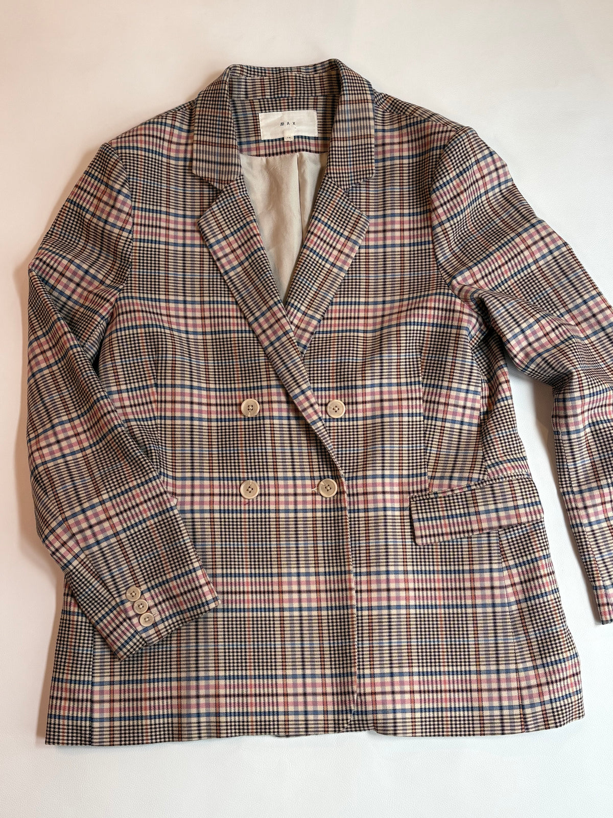 Max Plaid Blazer - 14