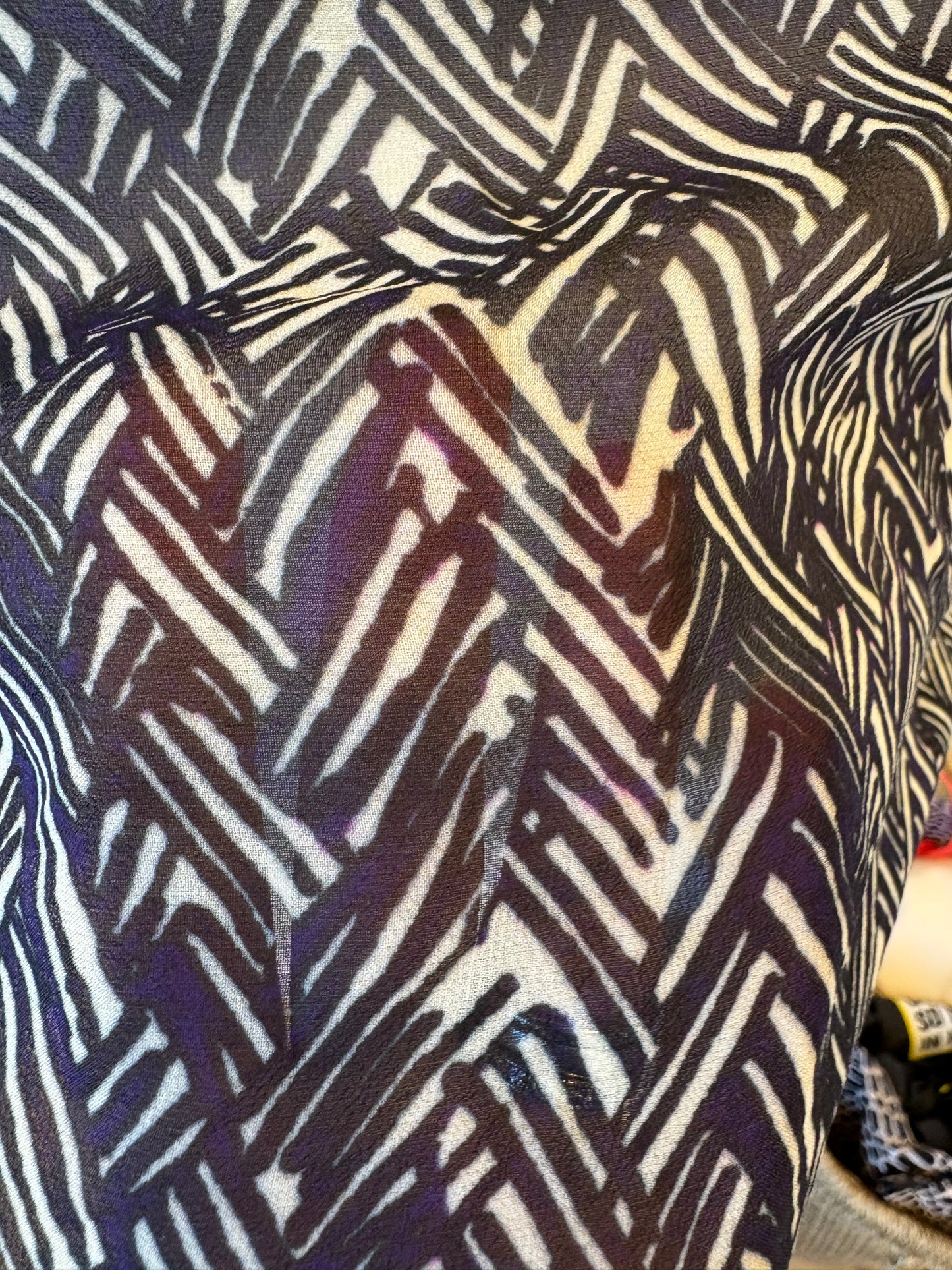Helen Cherry Silk Shirt - S
