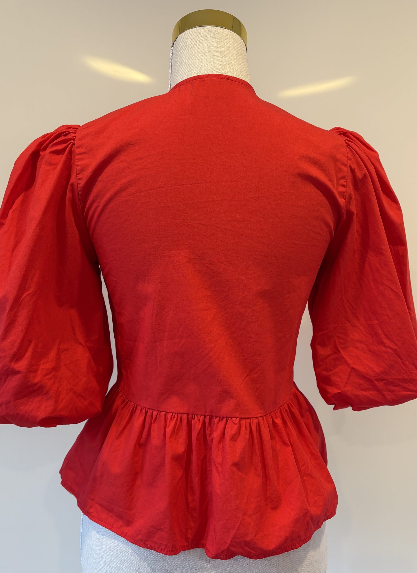ASOS Tie Top (Ganni Dupe) - XS
