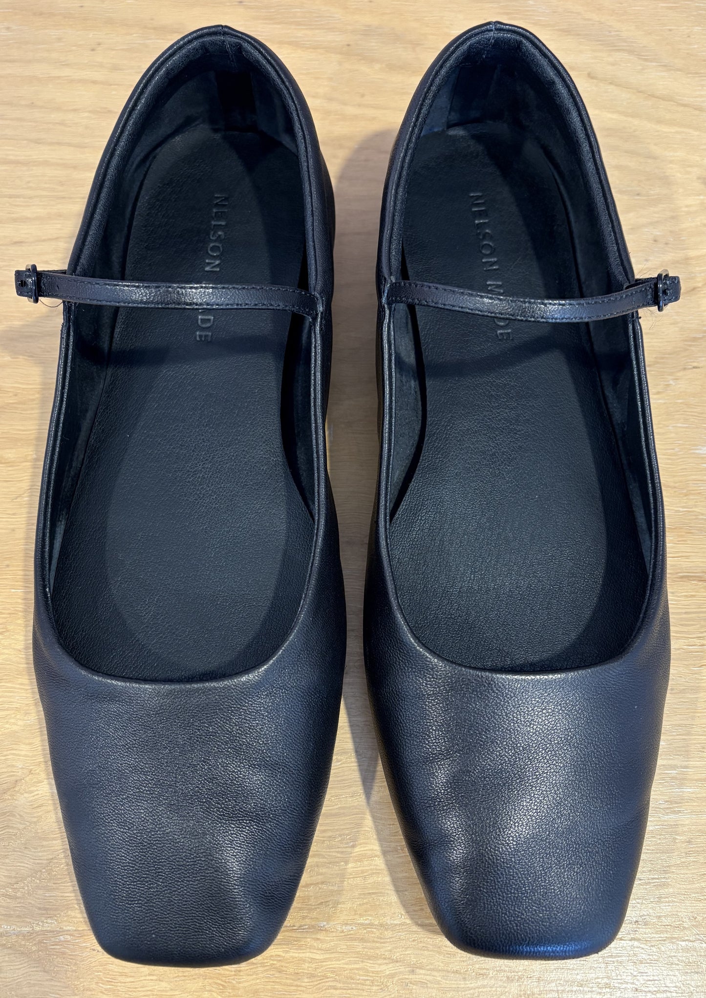 Nelson Made - Phoebe Flat, Black - 40
