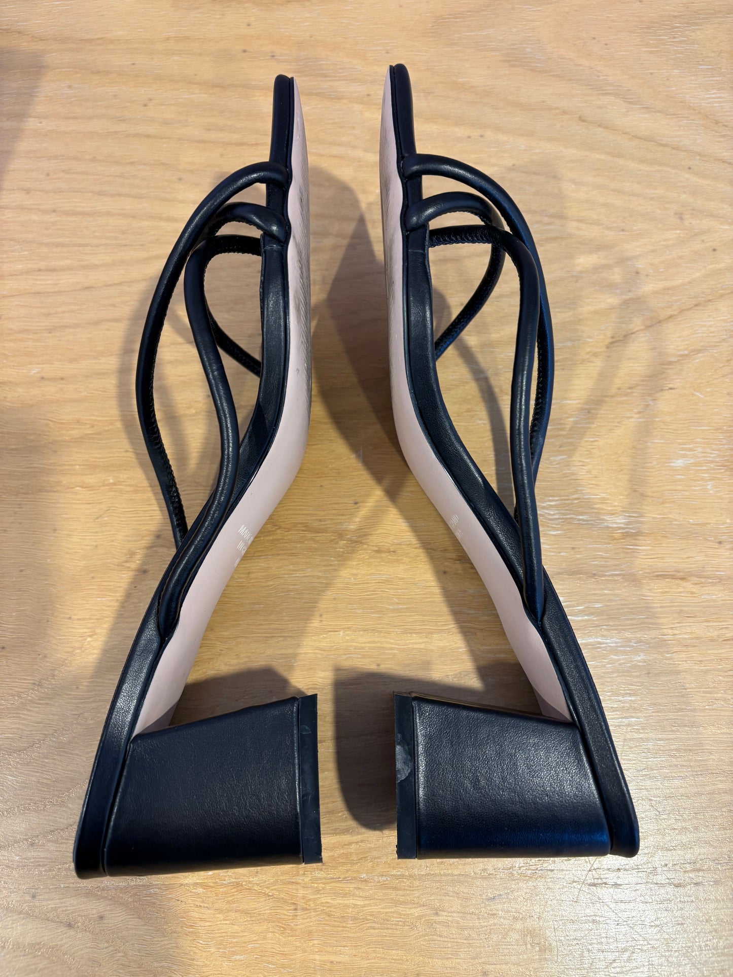Nelson Made - Roma Mule, Black Calf - 40