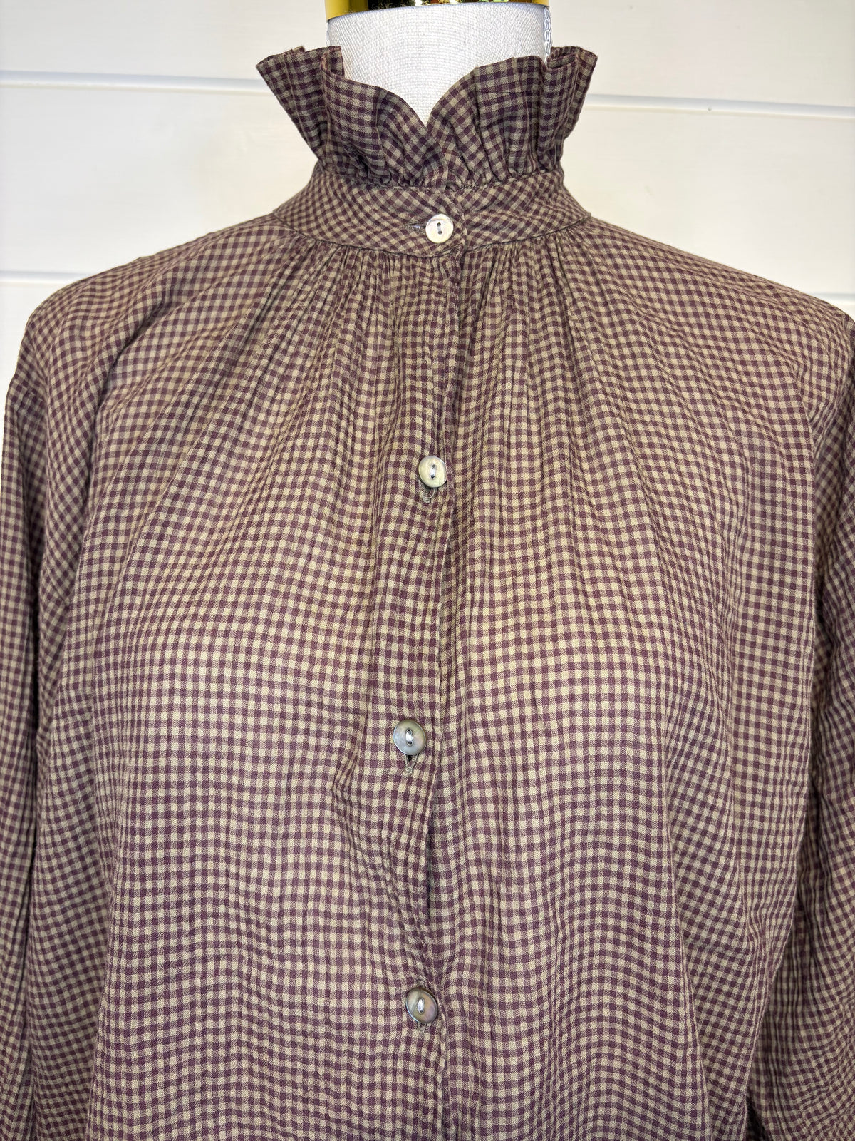 mahsa Ruffle Blouse - XS