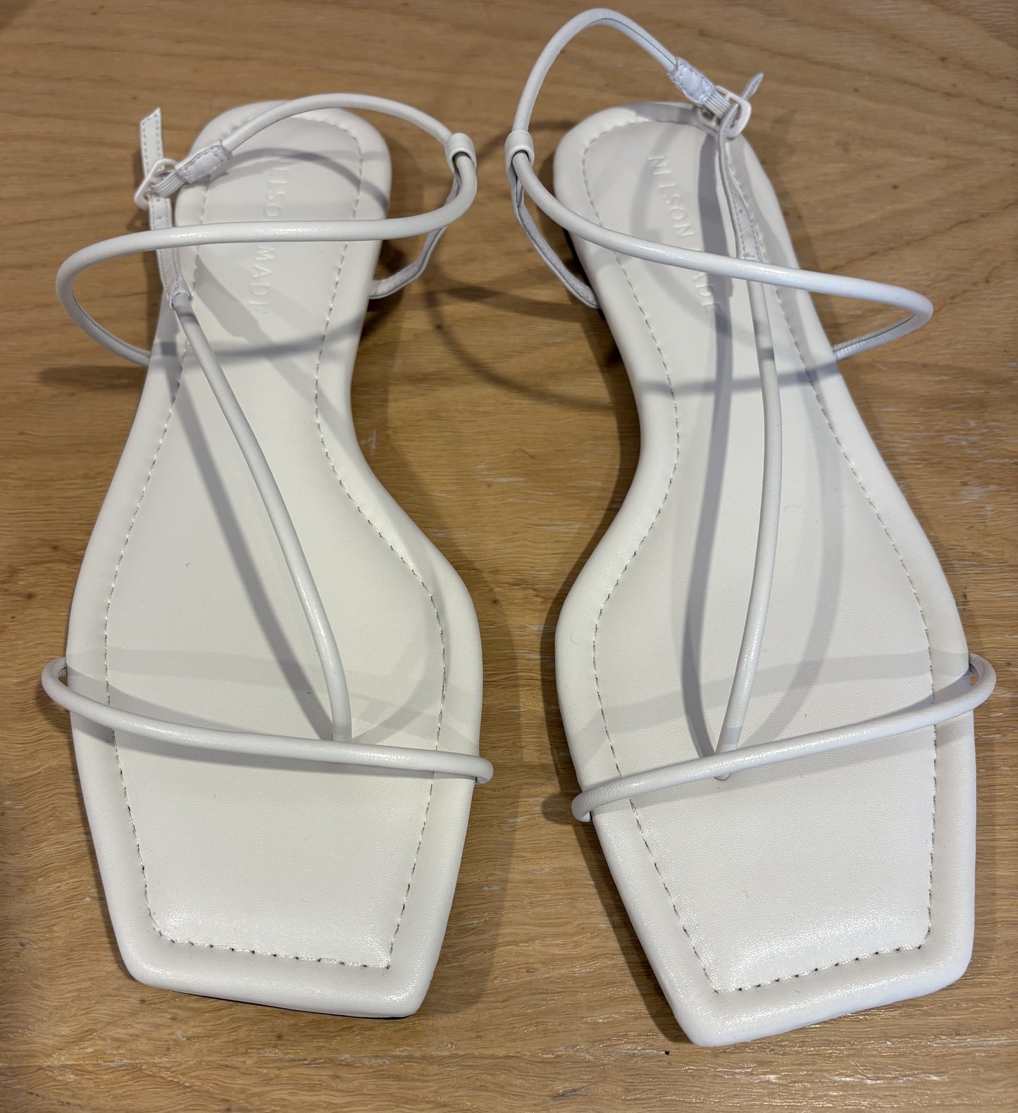 Nelson Made - Juliette Sandal, Crema - 40