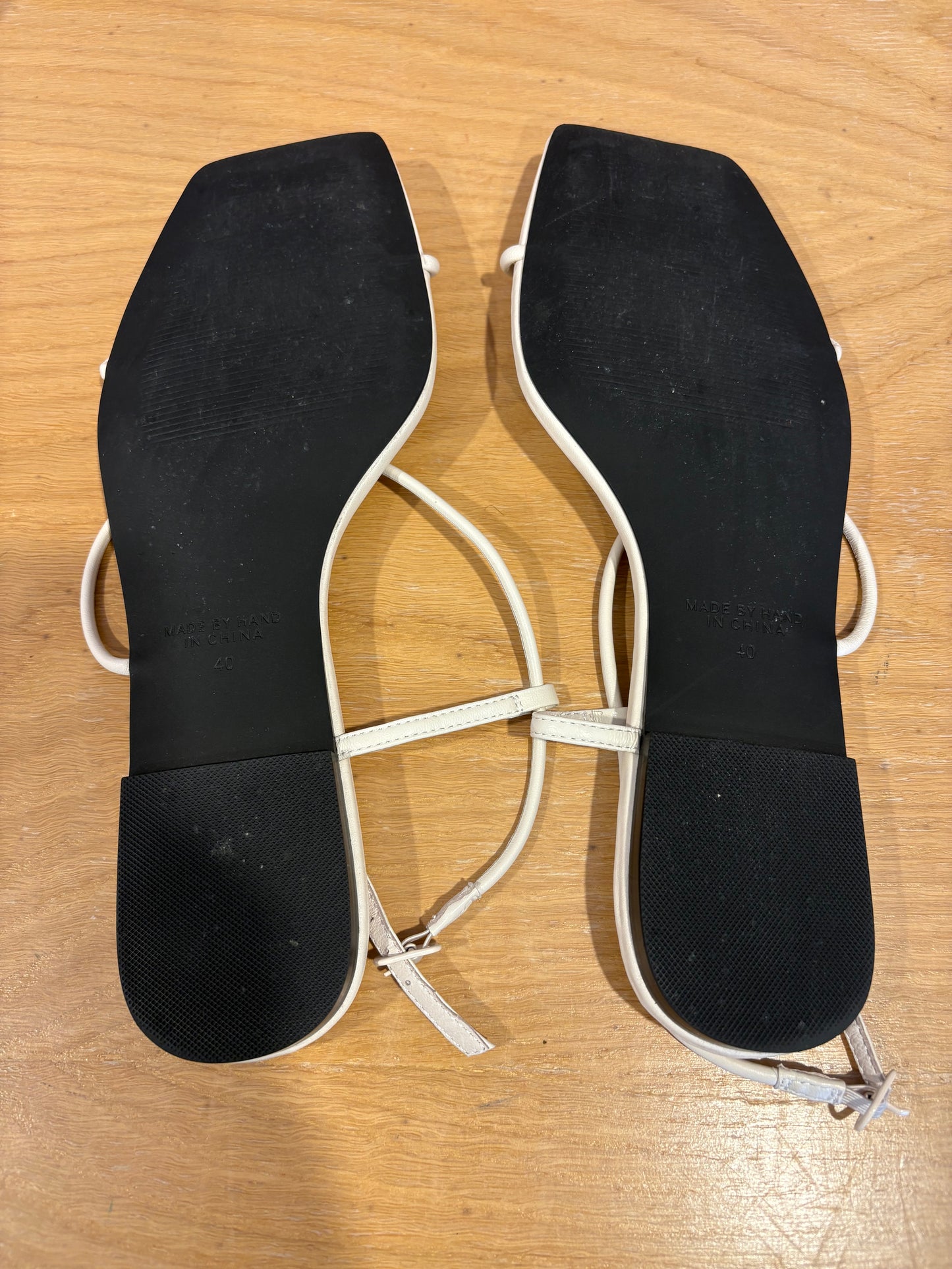 Nelson Made - Juliette Sandal, Crema - 40