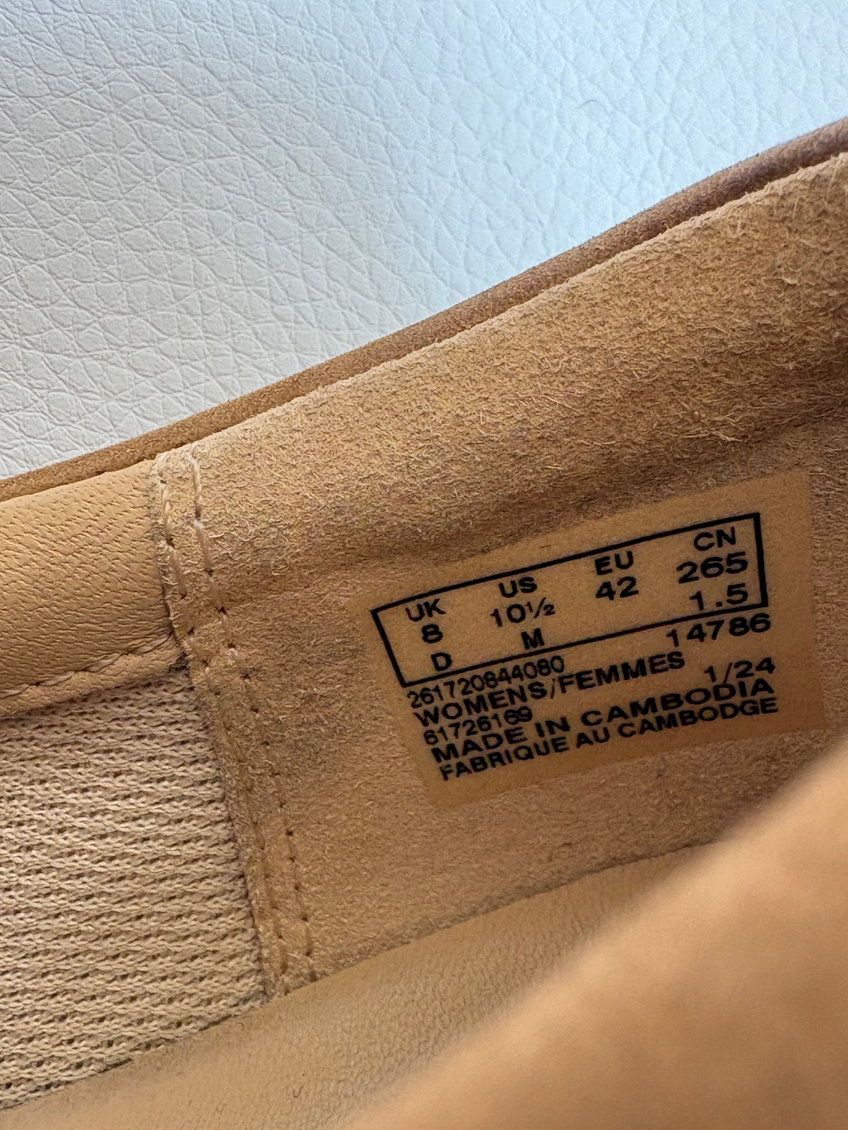 Clarks Womens Torhill Bee - EU 42 (RRP $260)