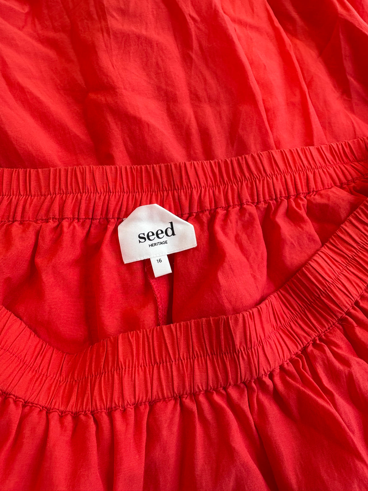 Seed Heritage Voile Gathered Skirt - 16