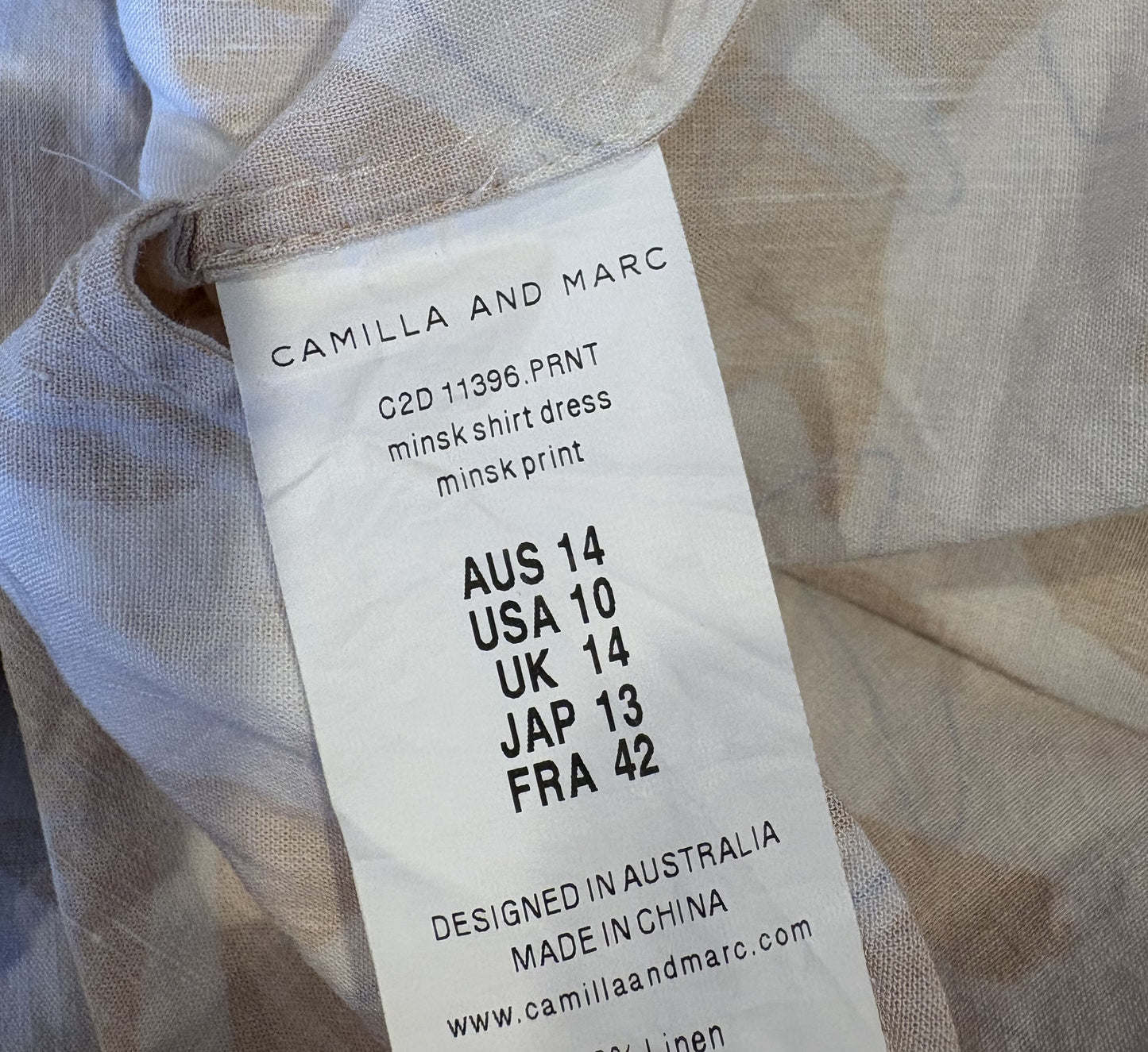 Camilla and Marc, Minsk Shirt Dress - 14