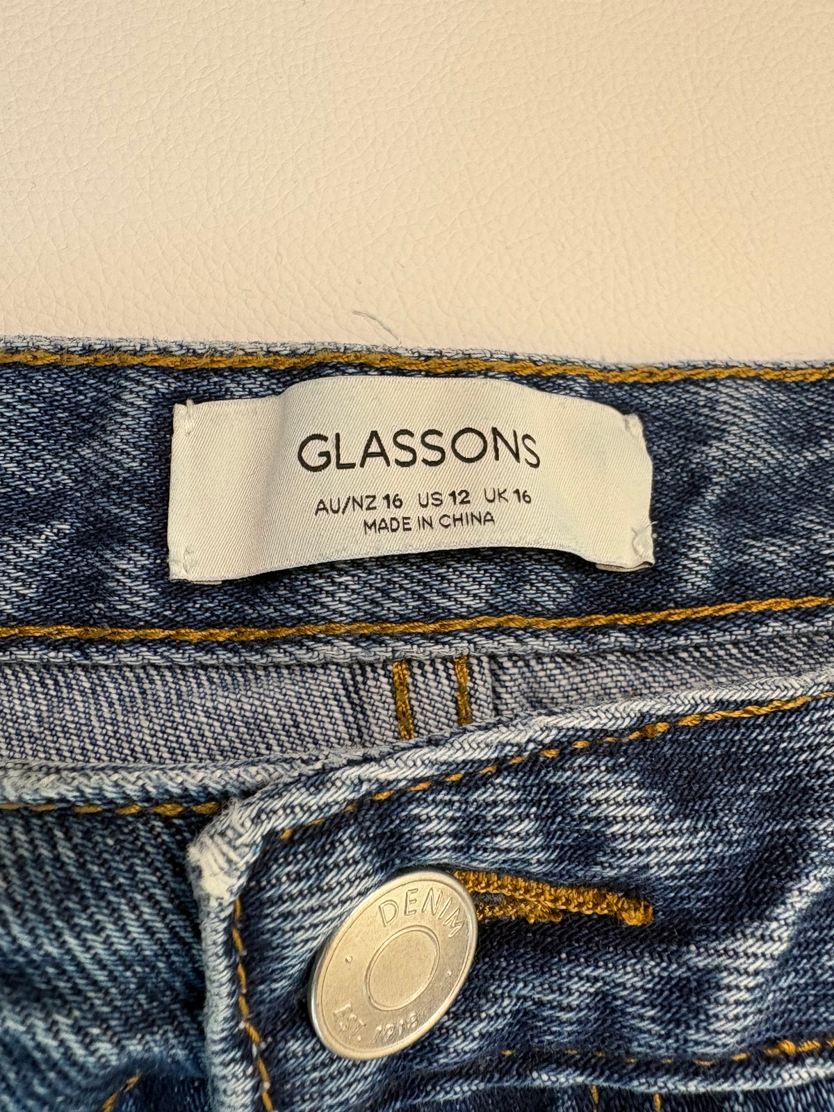 Glassons Barrel Jeans - 16