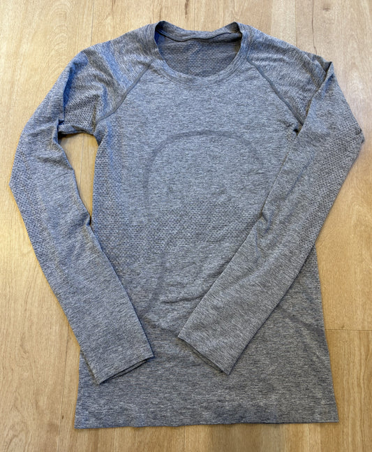 Lululemon Swiftly Tech Long Sleeve Tee - Lululemon size 4 = NZ.8