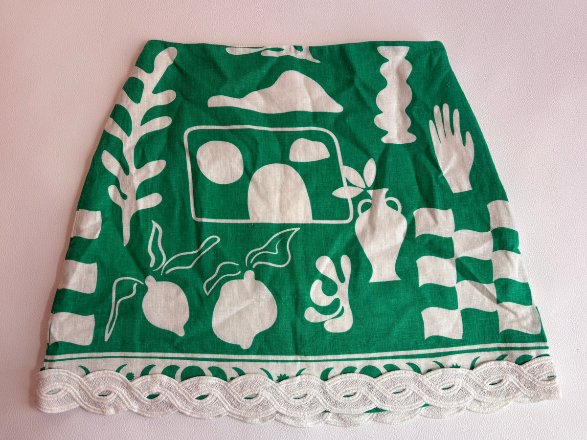 Seed Heritage Teen - Palm Skirt - 8 (RRP $64)