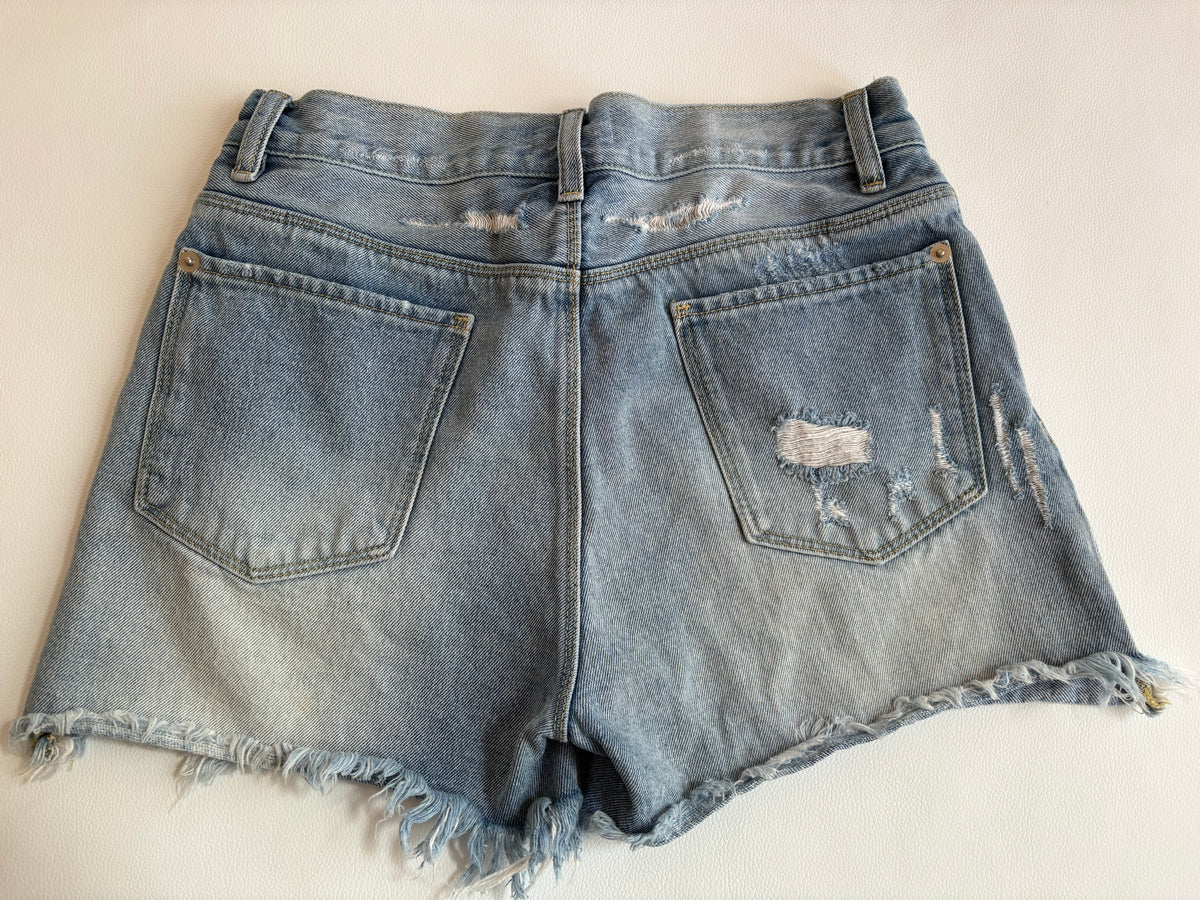 Superette Denim Shorts - 8