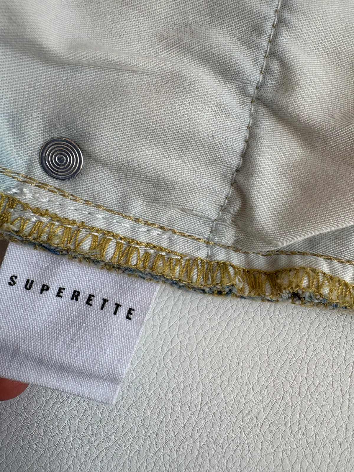 Superette Denim Shorts - 8