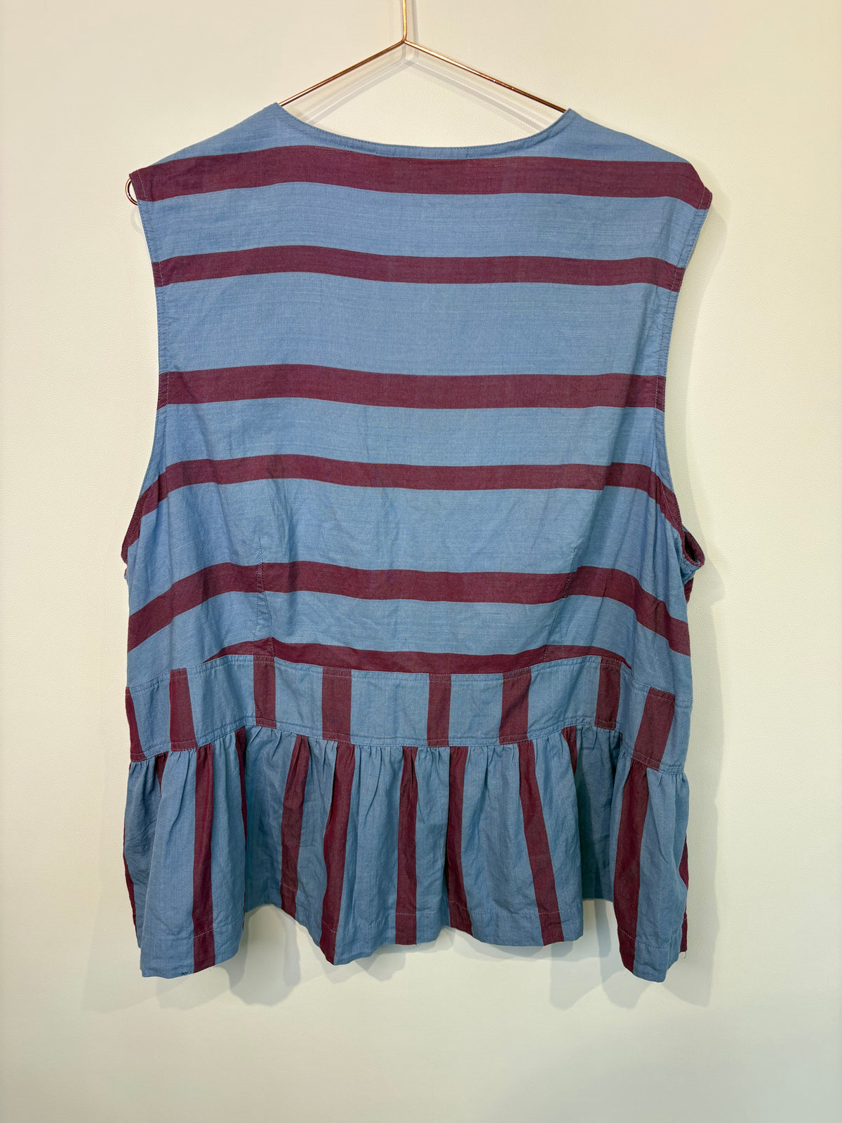 Nancybird Simspon Top – Raspberry Stripe - 22