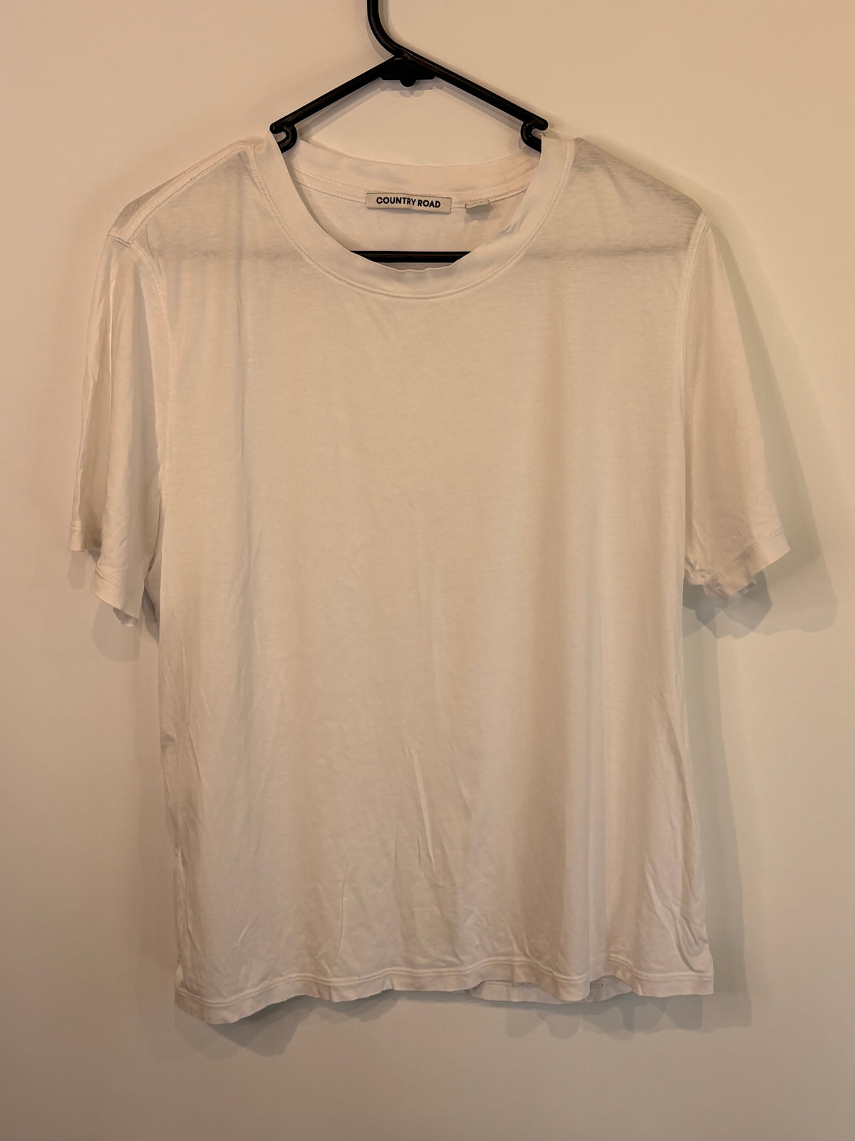 Country Road White Tee - M