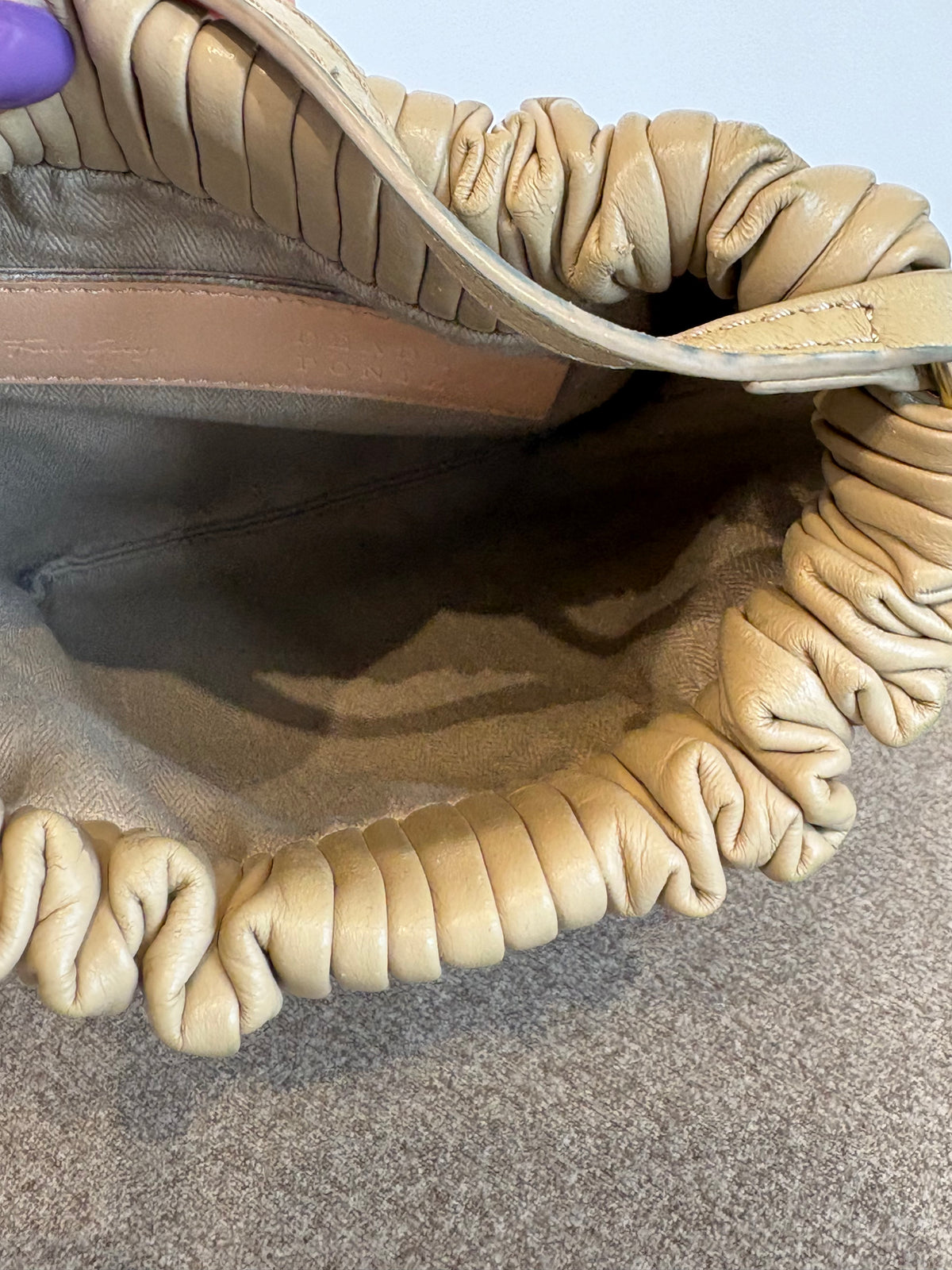 Pleated Deadly Ponies Bag