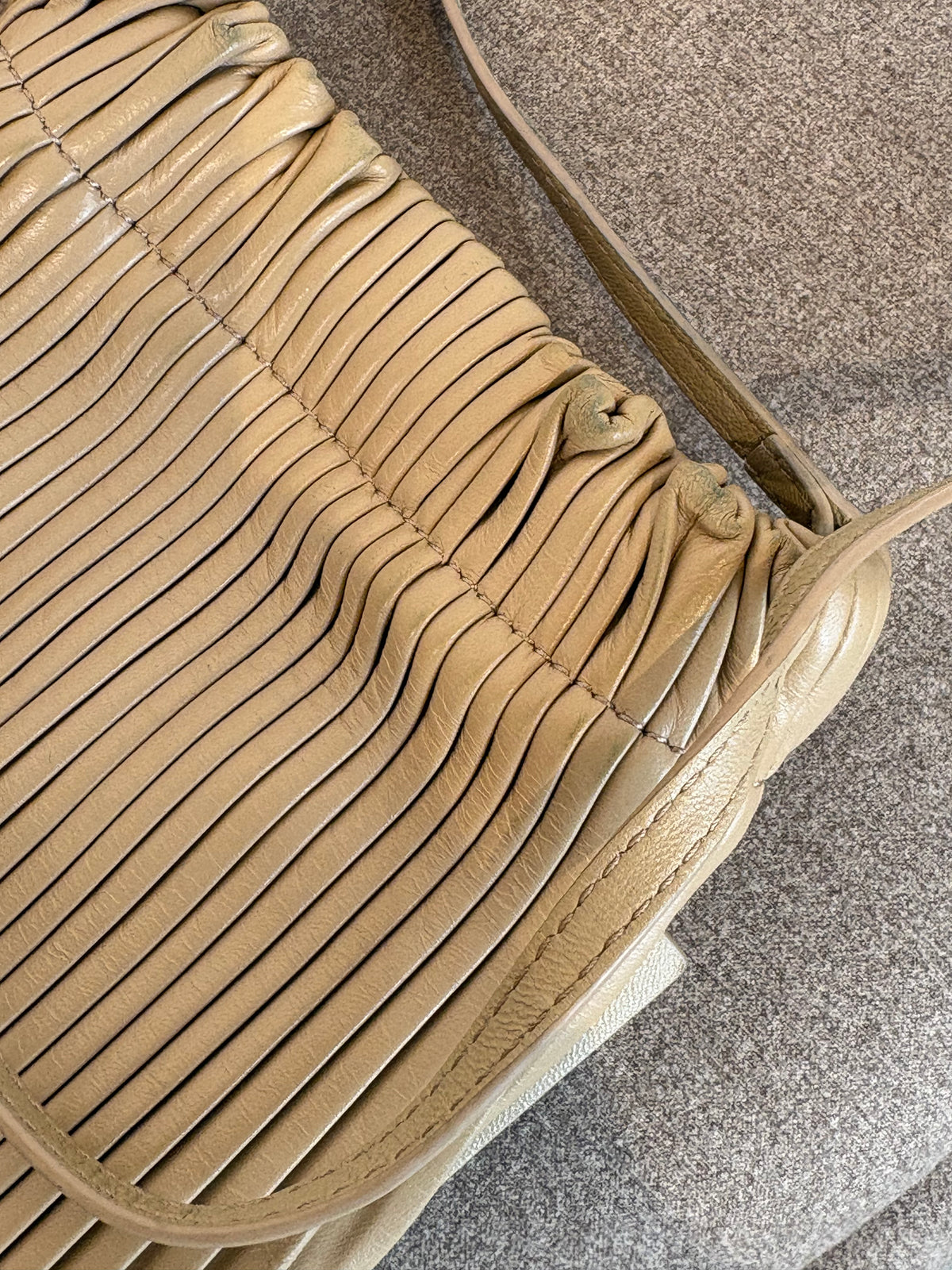 Pleated Deadly Ponies Bag