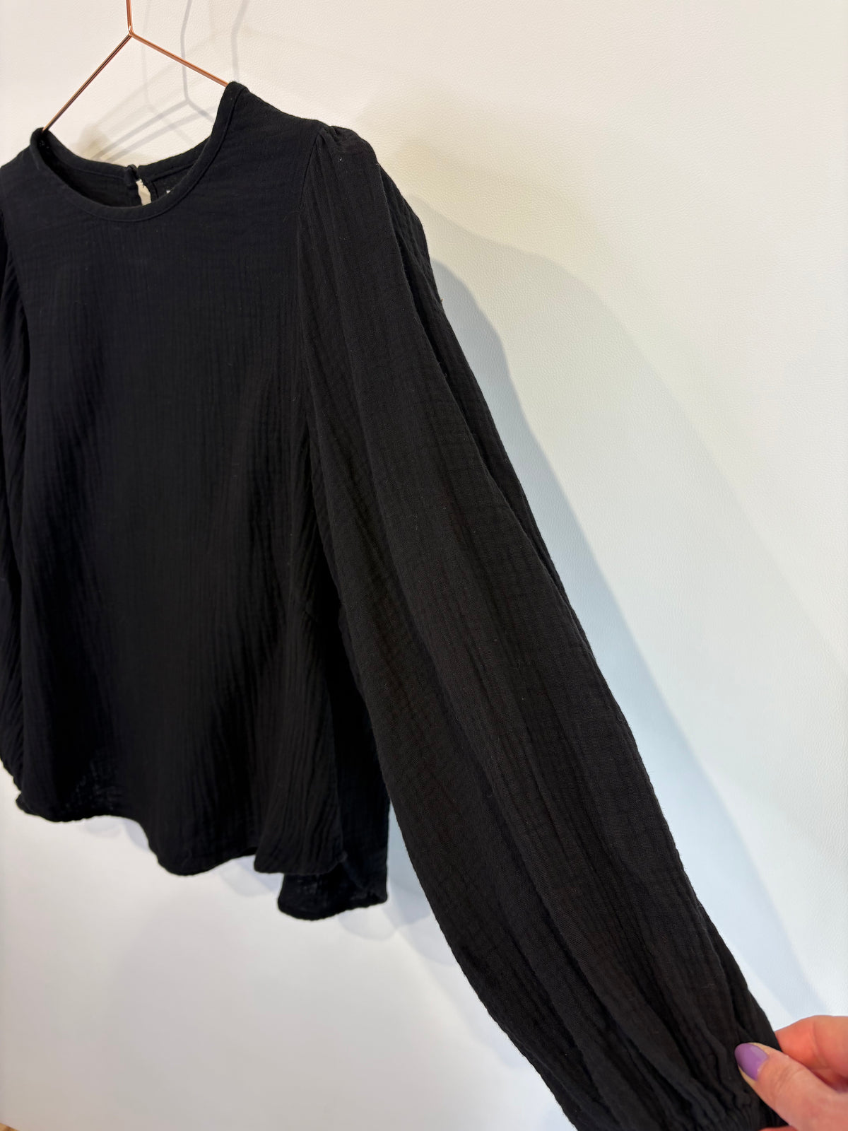 Superette Top with balloon sleeves - 8