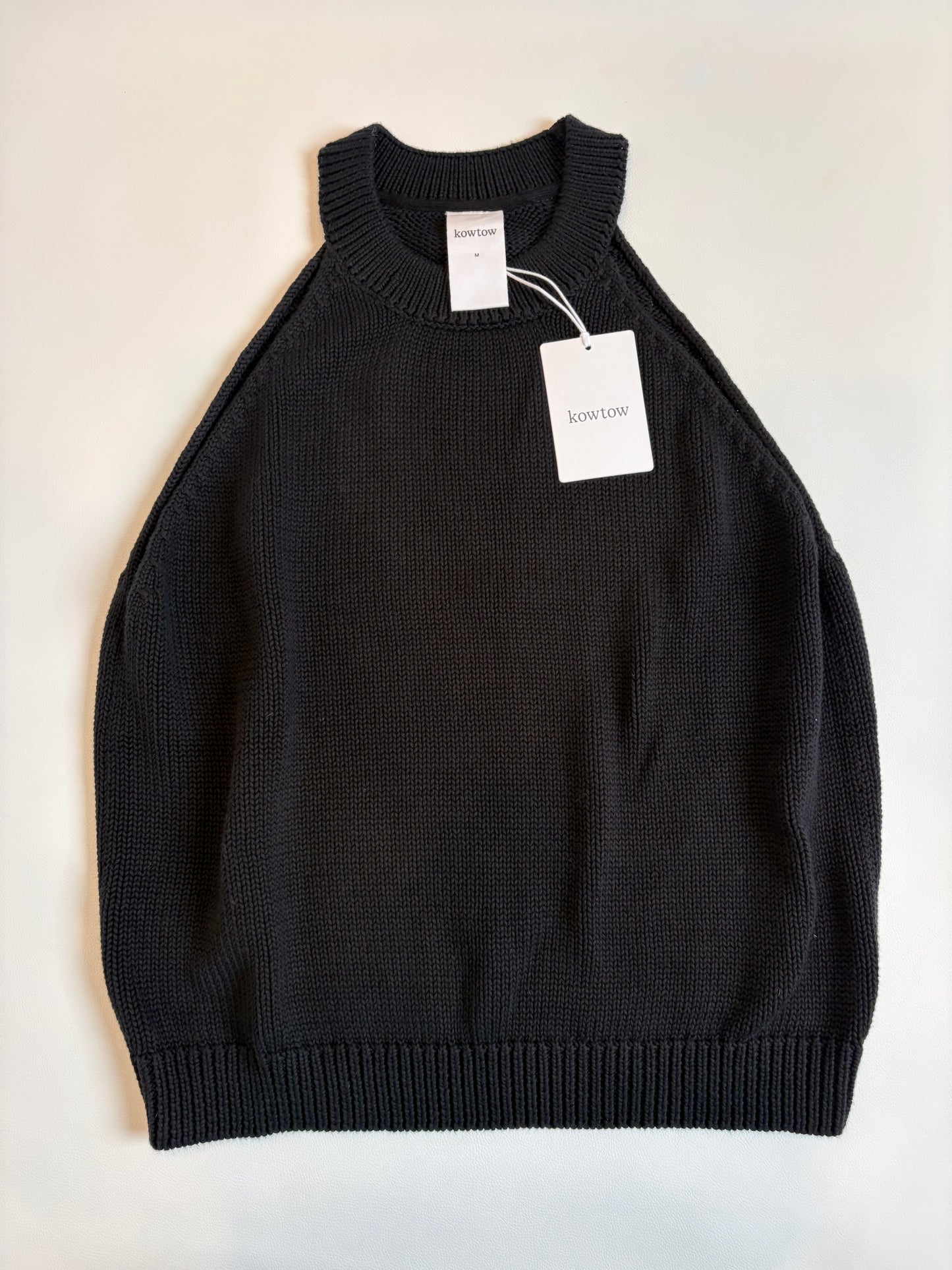 Kowtow Ebony Singlet Black - M