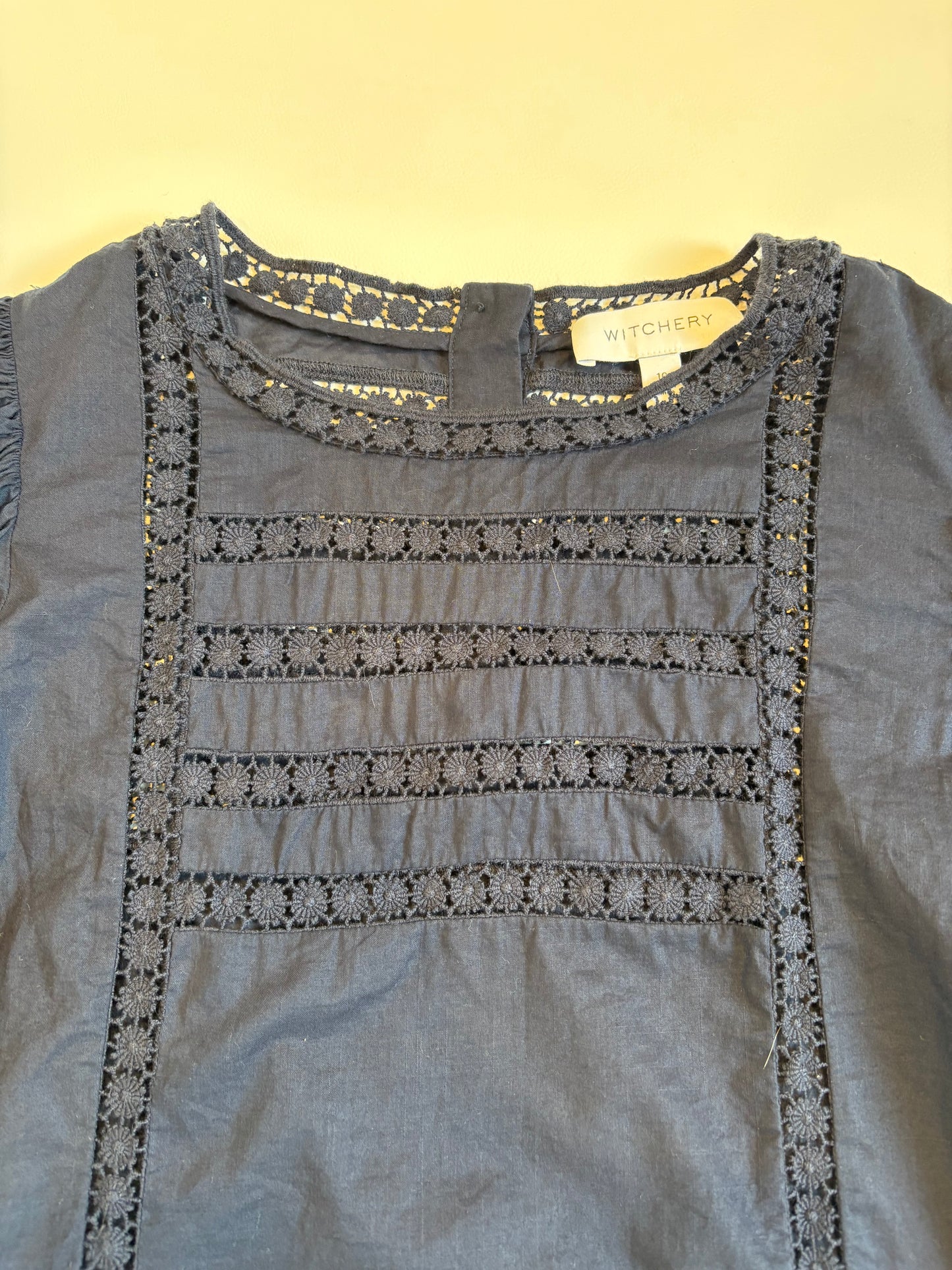 Witchery Navy Top - 10