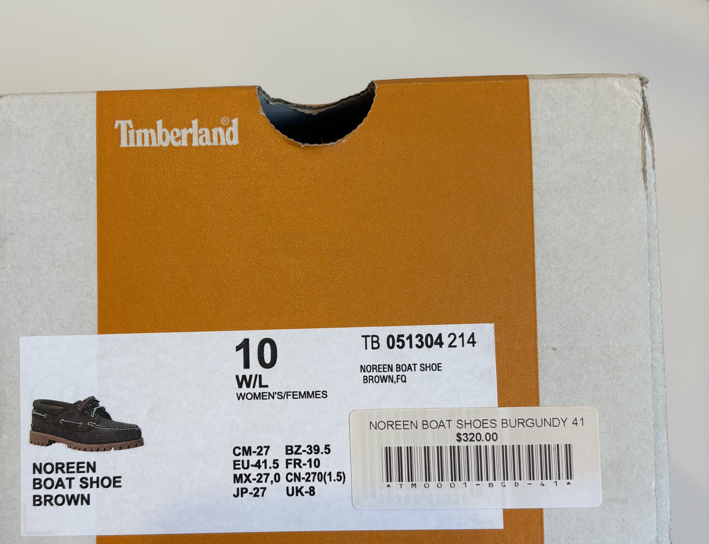Timberland - Noreen, Boat Shoe - EU 41.5 (RRP - $320)