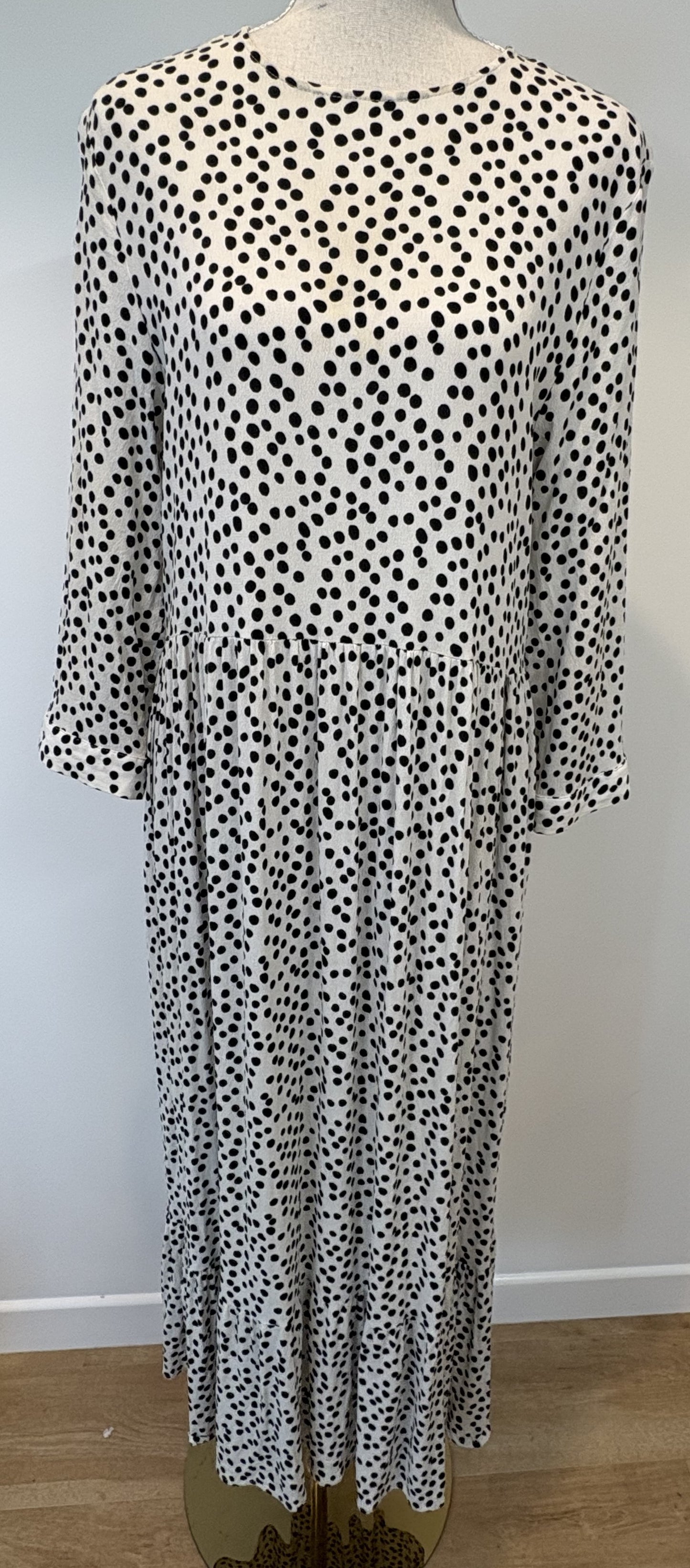 Zara Polka Dot Dress - 10