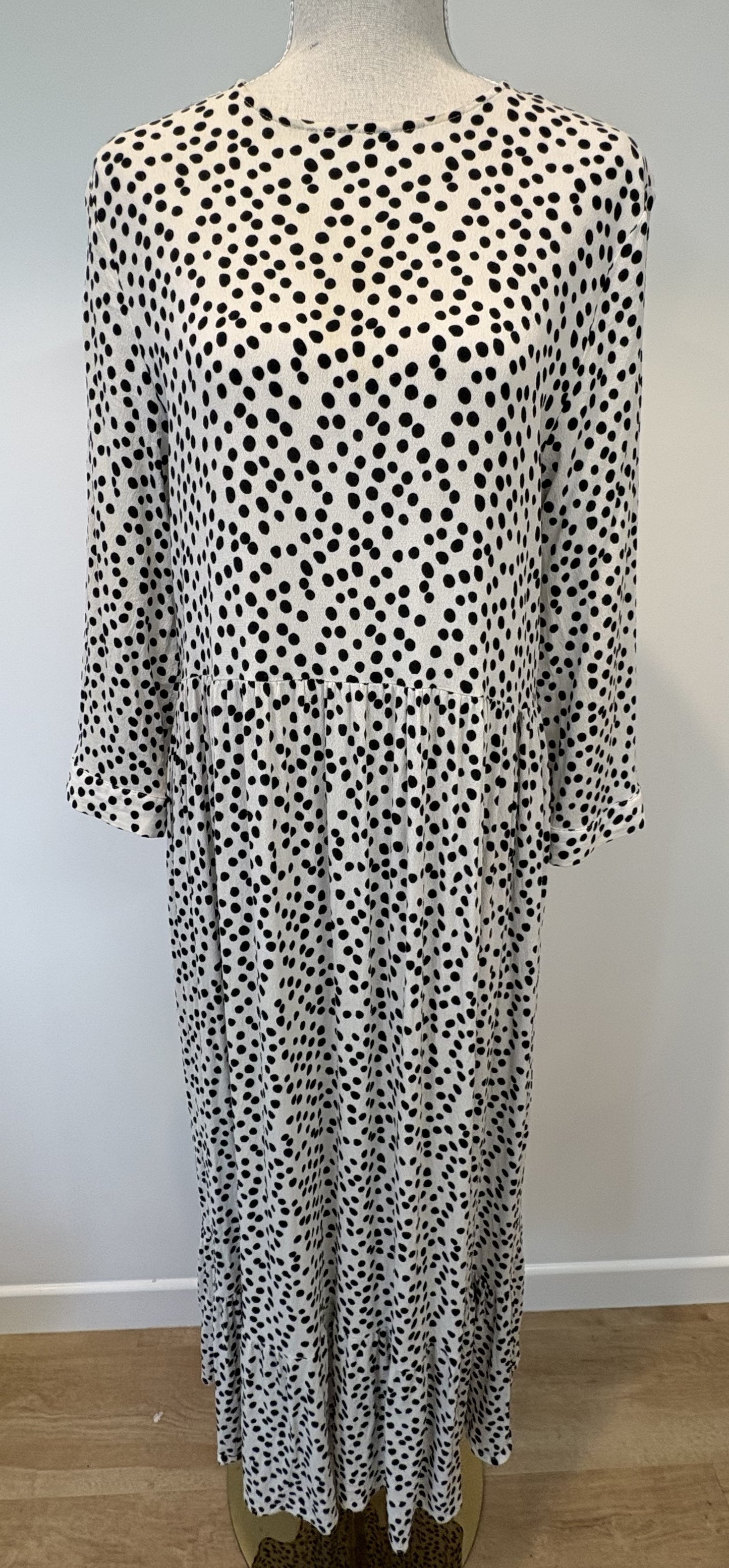 Zara Polka Dot Dress - 10