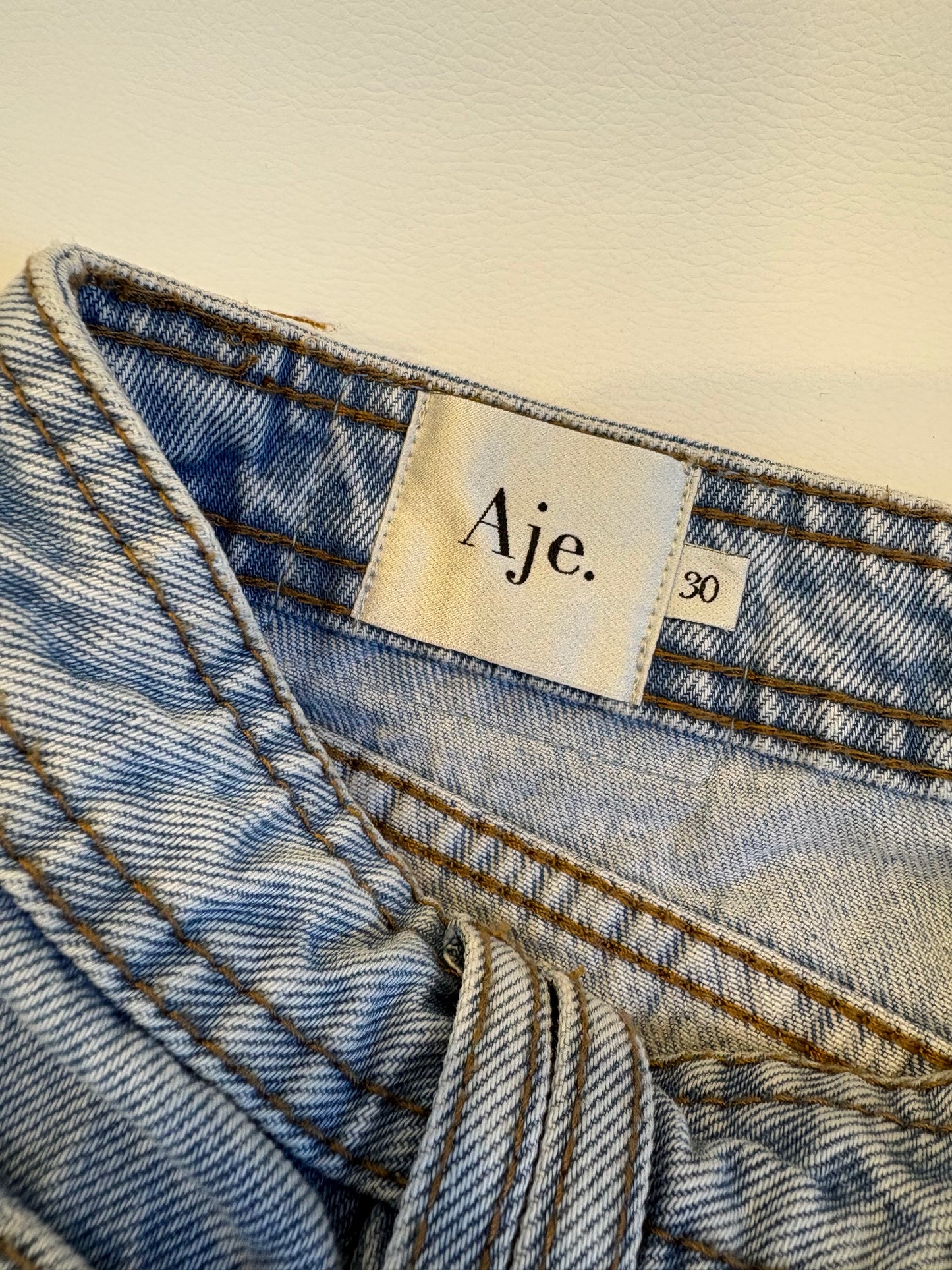 Aje Rylan Extra Wide Jean - 30 (RRP - $349)