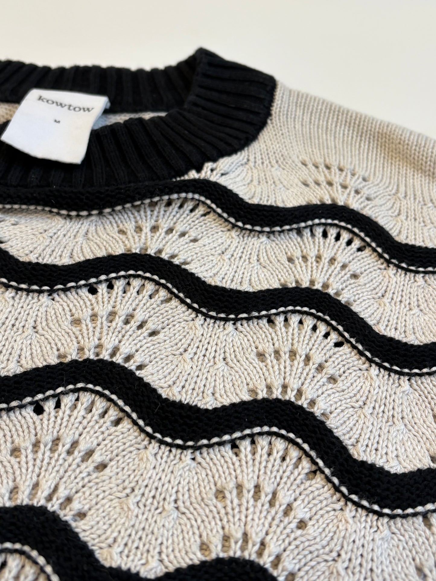 Kowtow - Tide Jumper, Oat Melange - M