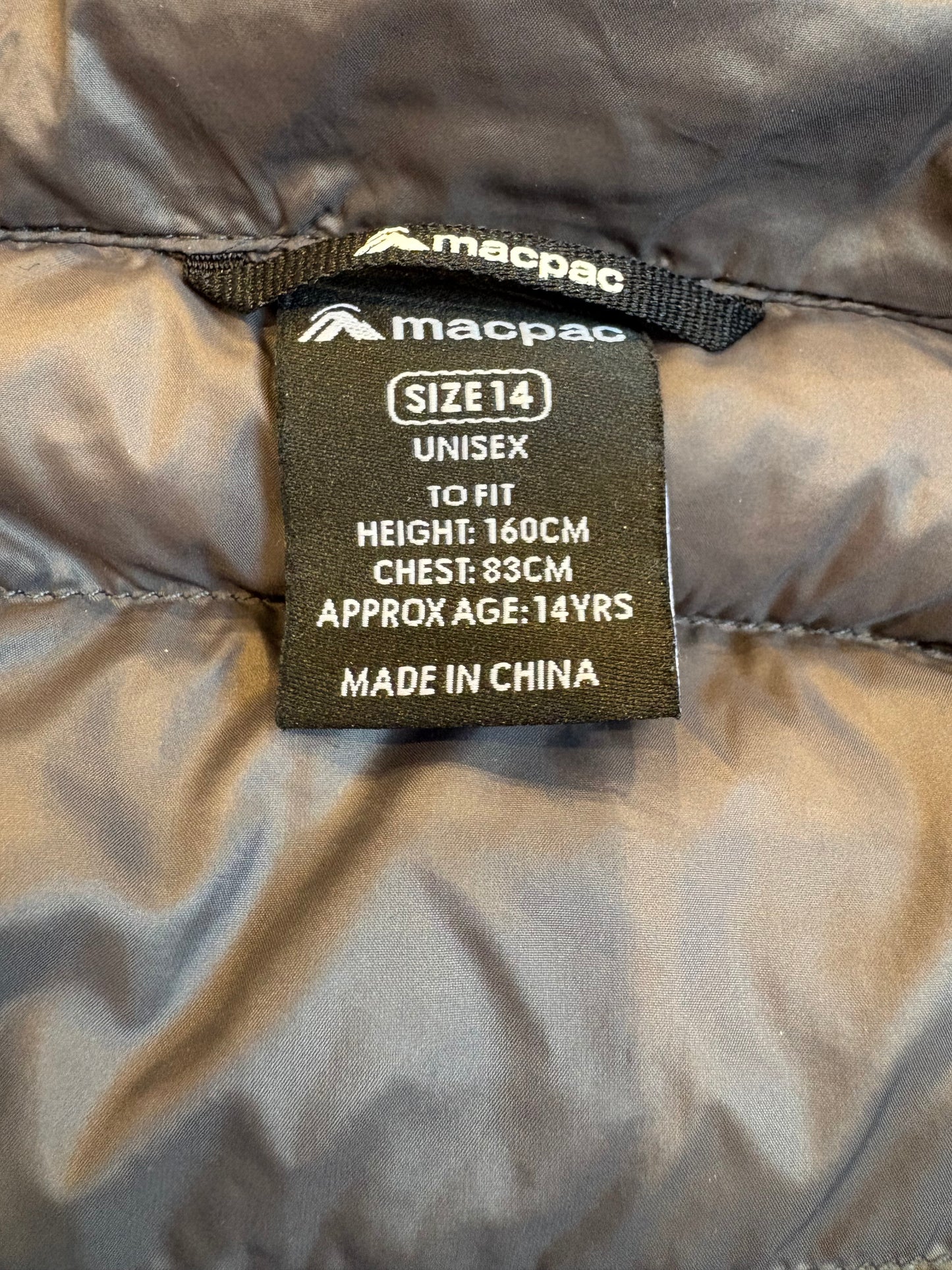 Macpac Uber Light Hooded Jacket - KIDS - 14
