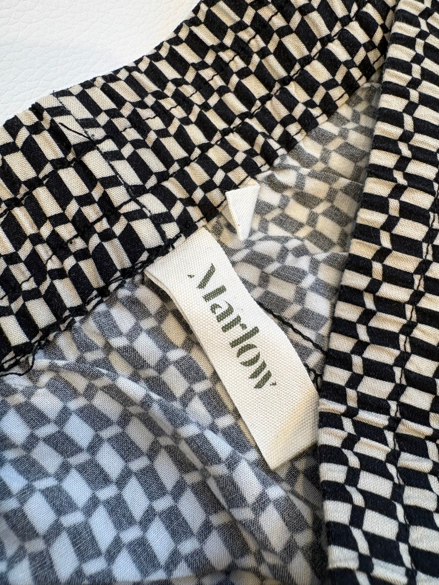 Marlow Geometric Wide Leg Pants - XL