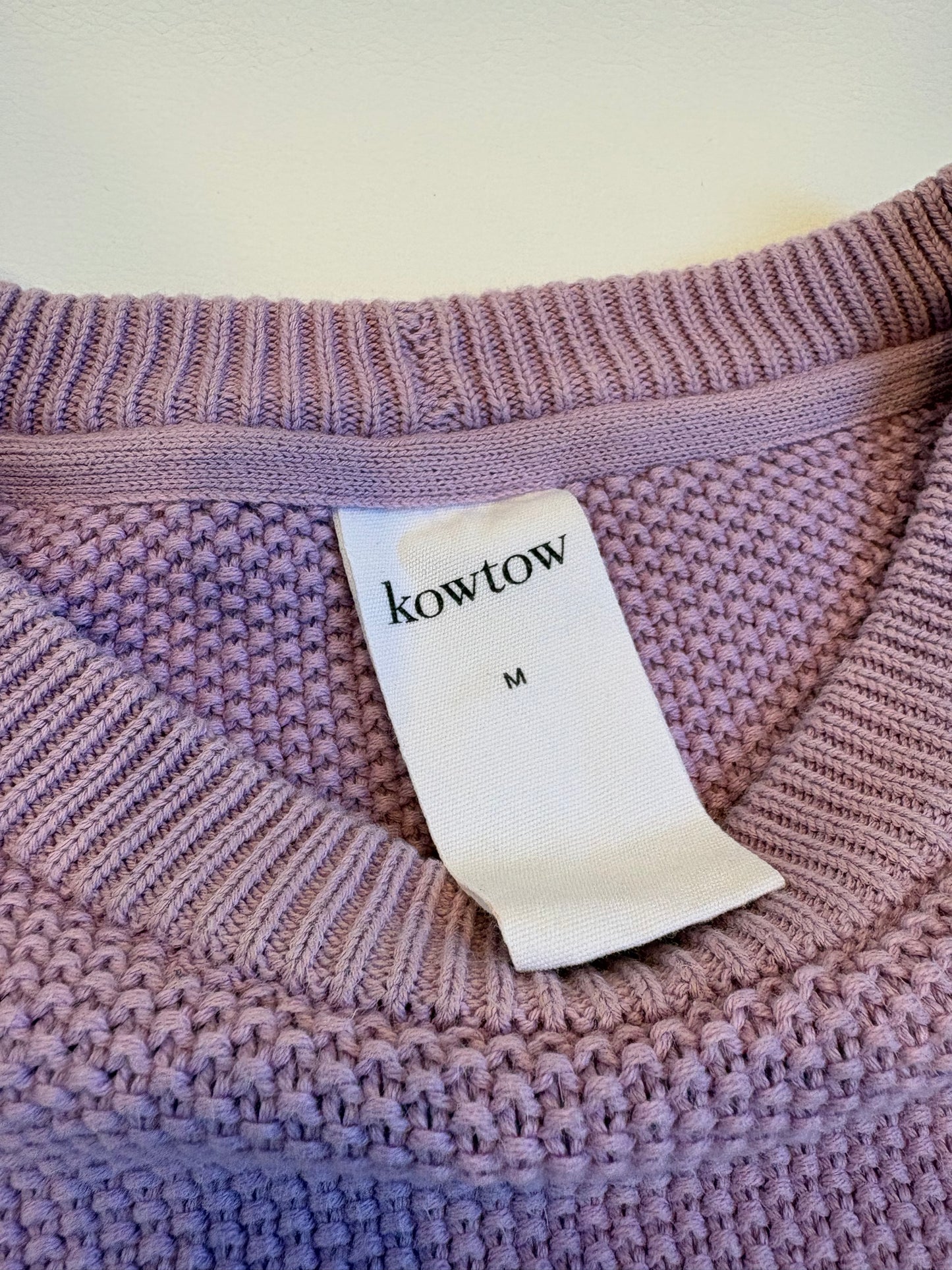 Kowtow Escape Crew - Lilac - M