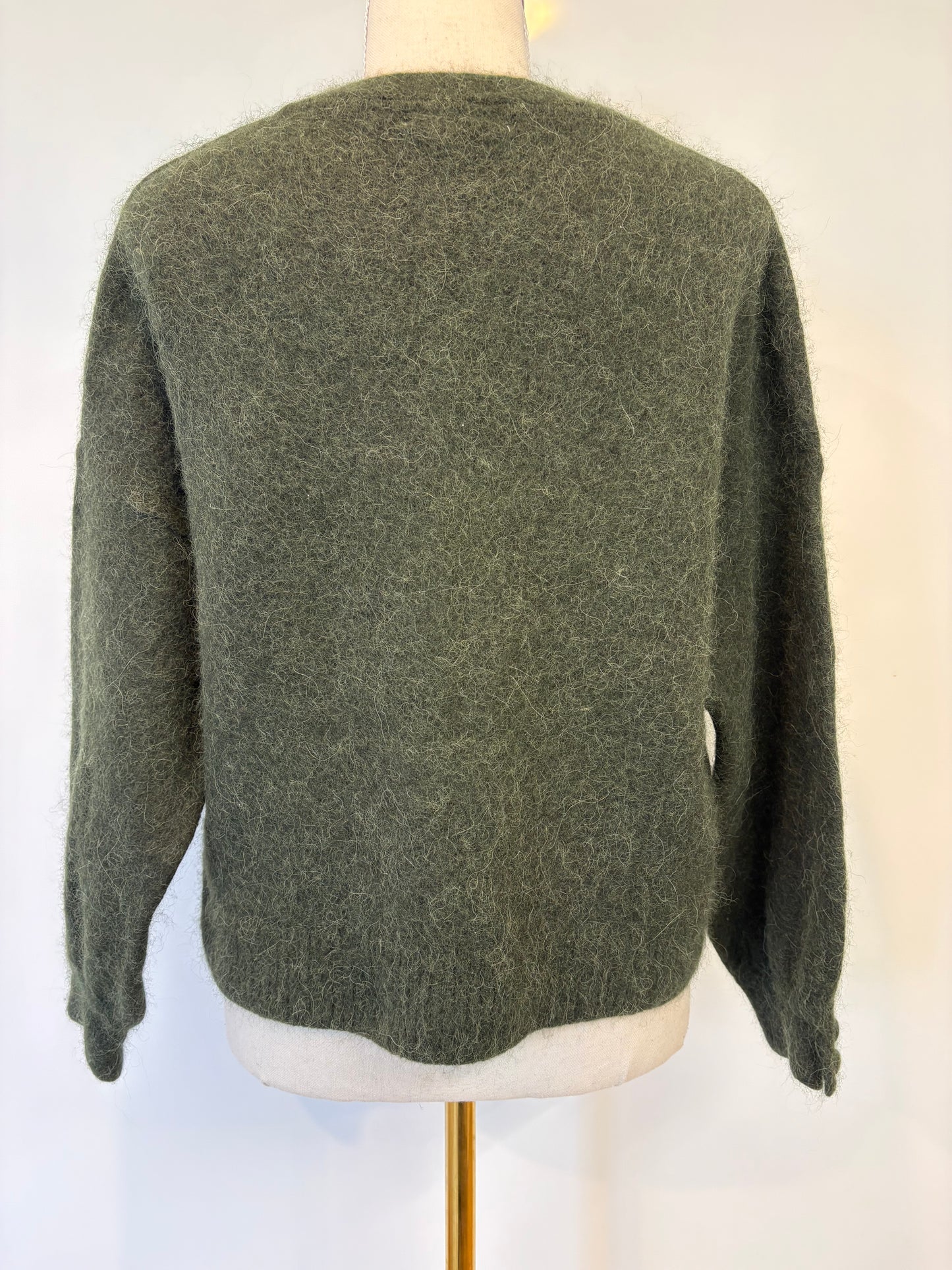 Max Alpaca Merino Blend Cardigan - L