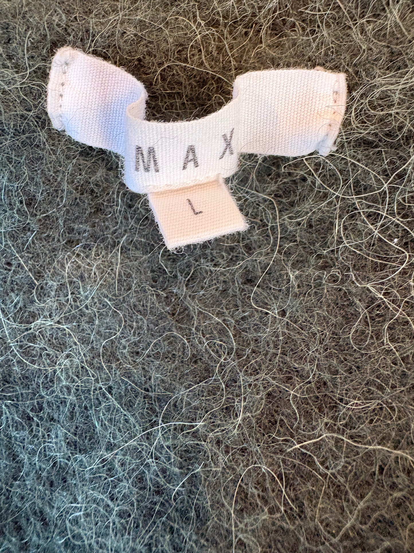 Max Alpaca Merino Blend Cardigan - L