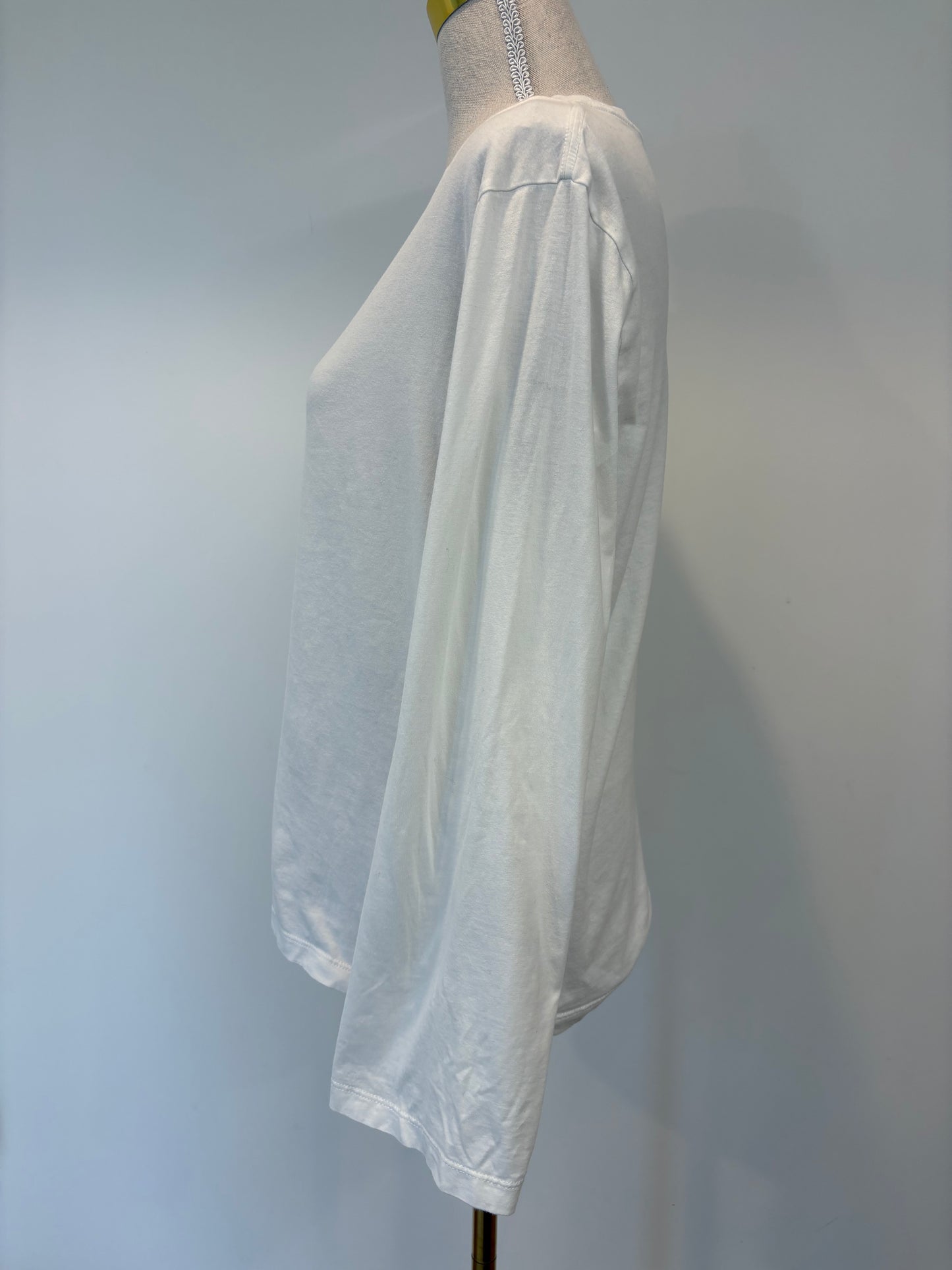 Assembly Label Dana Relaxed White Top - 6